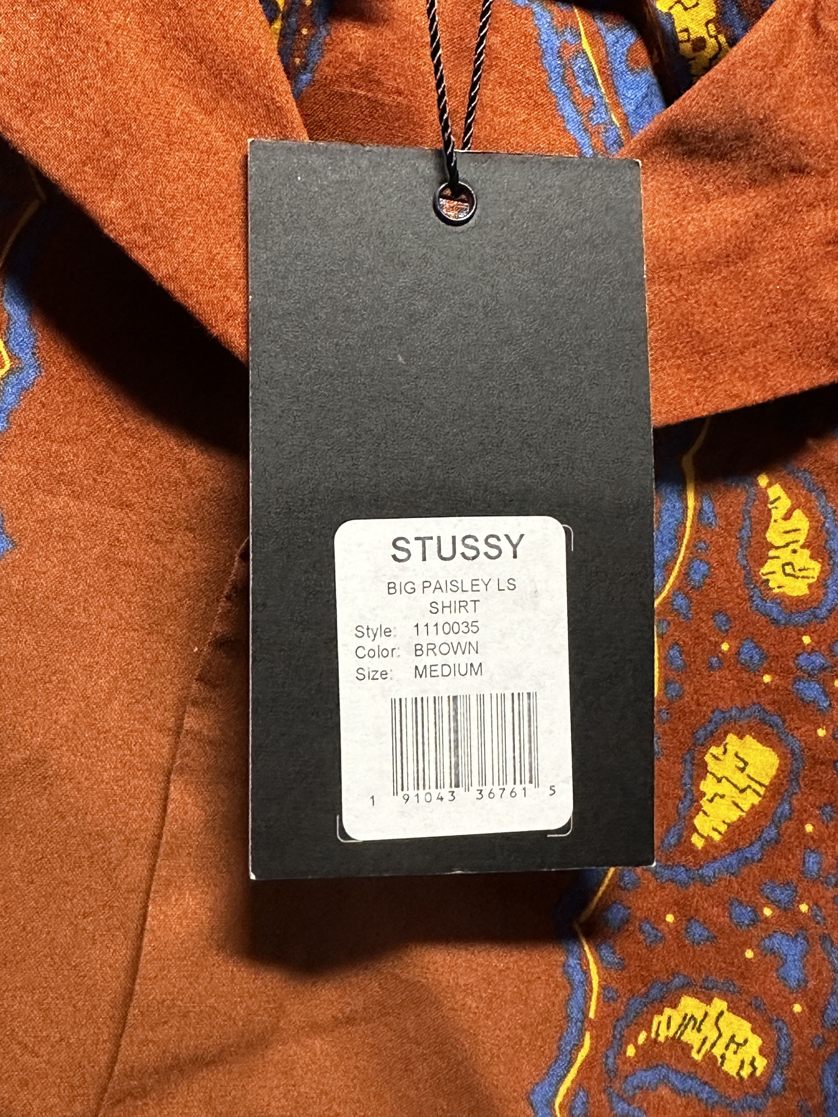 Stussy Stussy Big Paisley Button Up Size US M / EU 48-50 / 2 - 4 Thumbnail