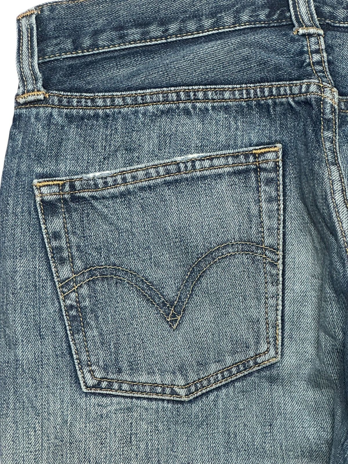 Levi's Levis 501 Vintage Y2K With Distressed Straight Leg Butterfly Size US 30 / EU 46 - 13 Thumbnail
