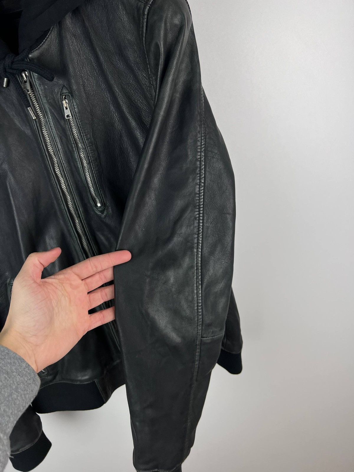 Allsaints Allsaints Abbot Bomber leather luxury size M Size US M / EU 48-50 / 2 - 11 Thumbnail