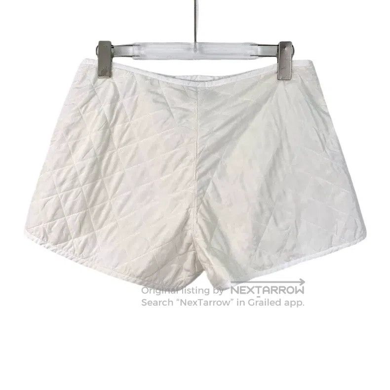 Dior Dior White diamond plaid bee embroidered mulberry silk cas Size 25" / US 0 / IT 36 - 2 Thumbnail