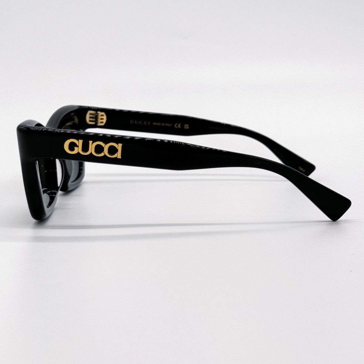 Gucci NEW GUCCI GG1773S 001 CAT EYE BLACK GREY WOMEN SUNGLASSES Size ONE SIZE - 7 Thumbnail