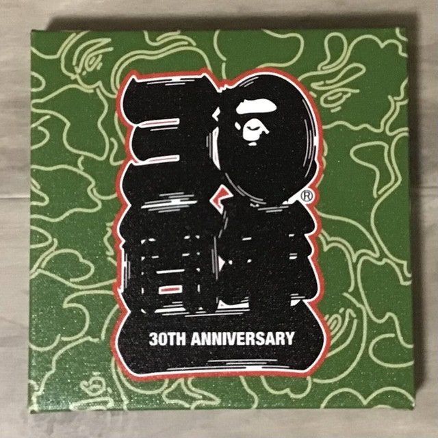 Bape 🔥30th Anniversary🔥 BAPE CAMO Canvas Art 3 Color Set APE Size ONE SIZE - 3 Thumbnail