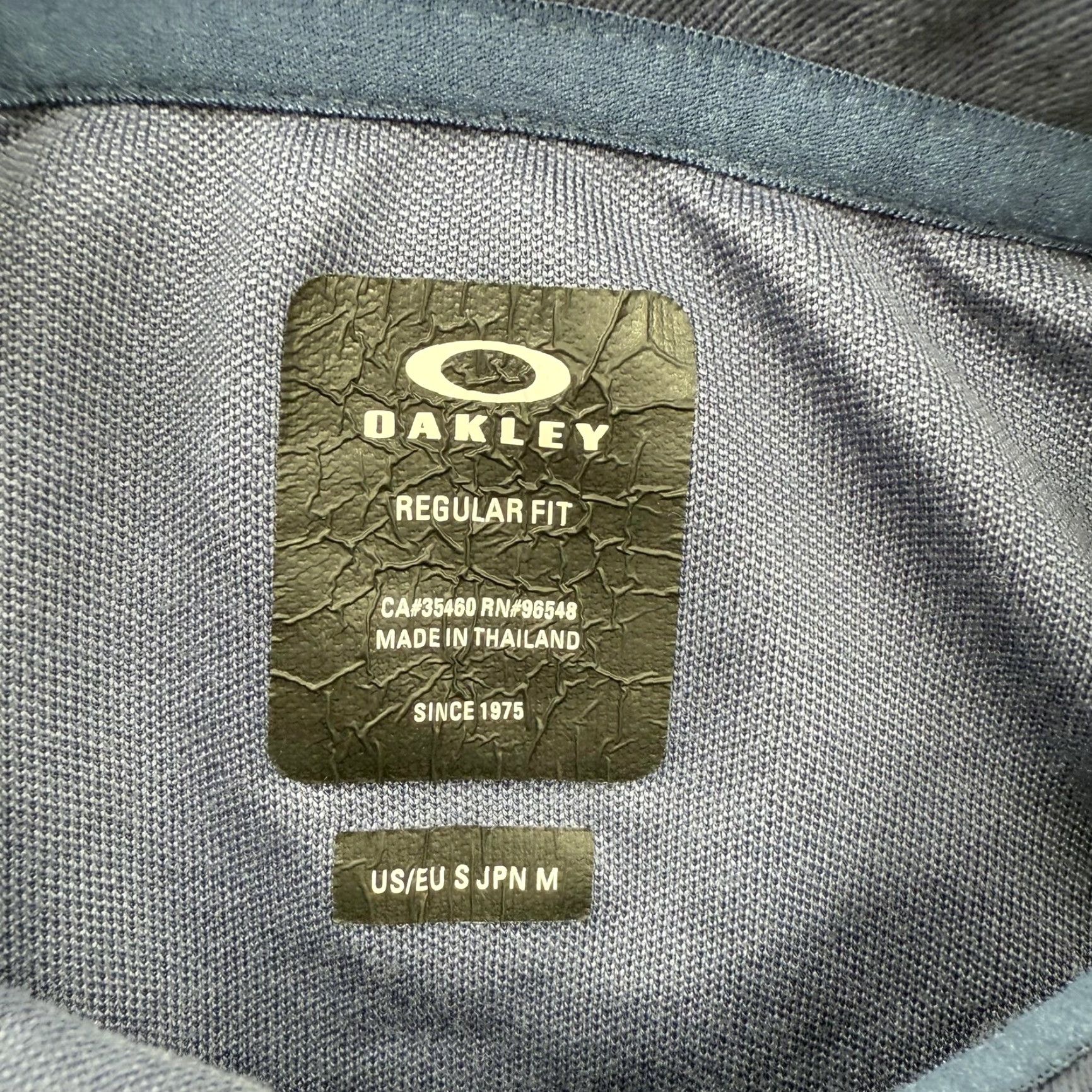 Oakley Oakley Polo Shirt Mens Small Blue Regular Fit Casual Athletic Golf Shirt Size US S / EU 44-46 / 1 - 3 Thumbnail