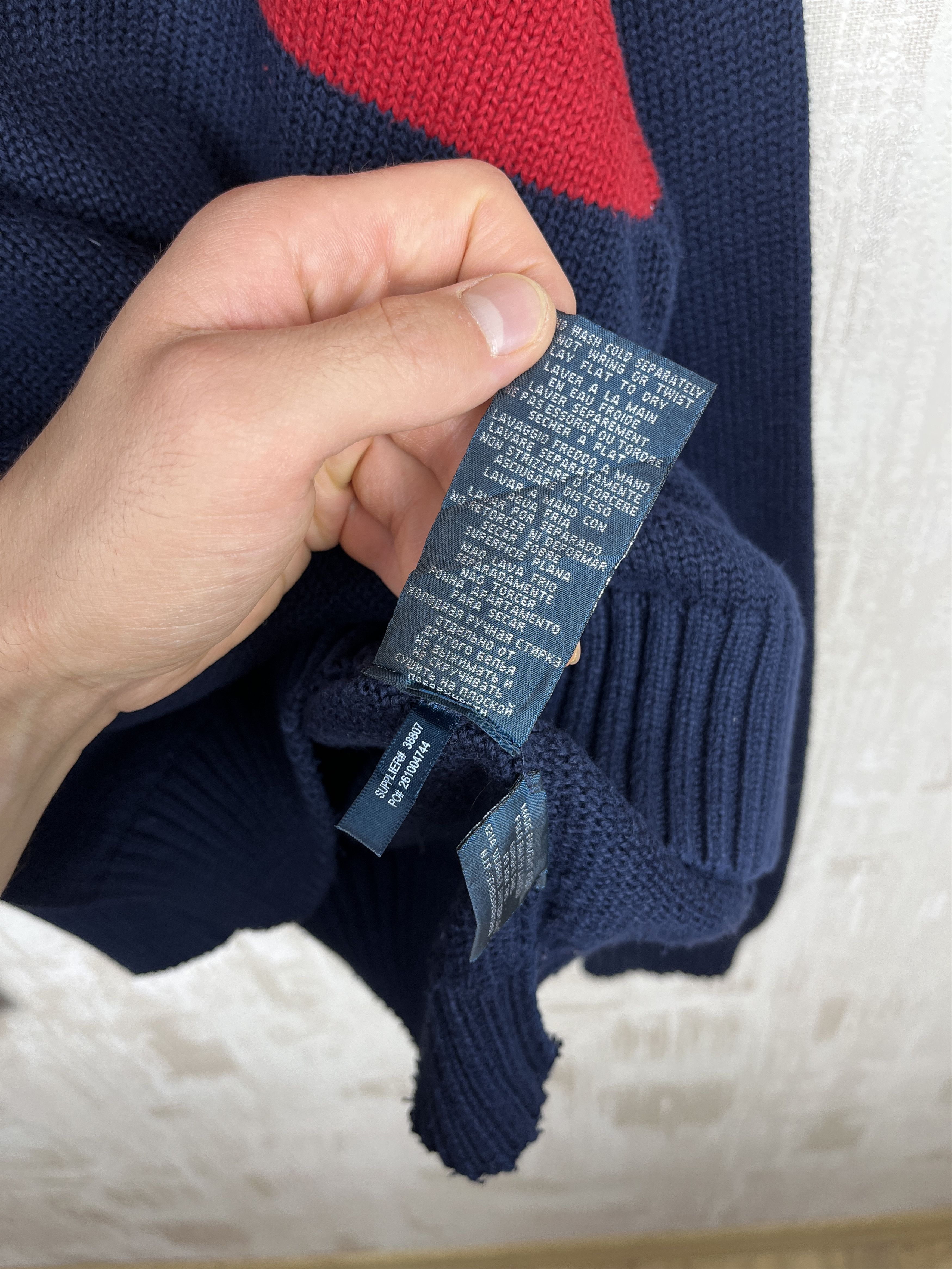 Polo Ralph Lauren Polo Ralph Lauren PRL Club N.Y.C. 1/4 Zip Pullover Sweater Size US XXL / EU 58 / 5 - 14 Thumbnail
