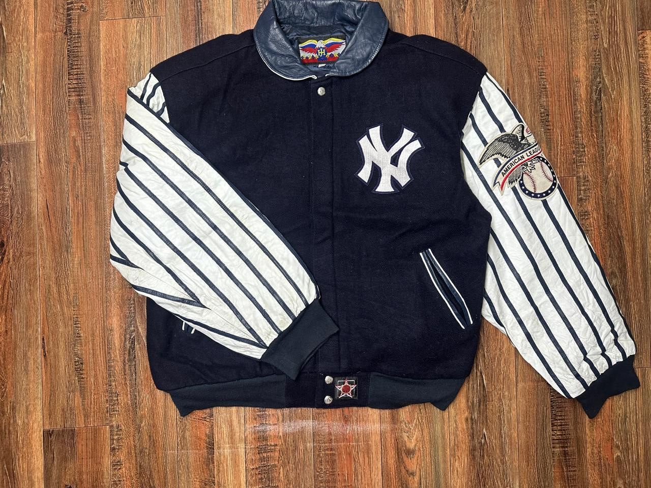 JH Design Vintage New York Yankees jacket by JH Design Size US XL / EU 56 / 4 - 3 Thumbnail