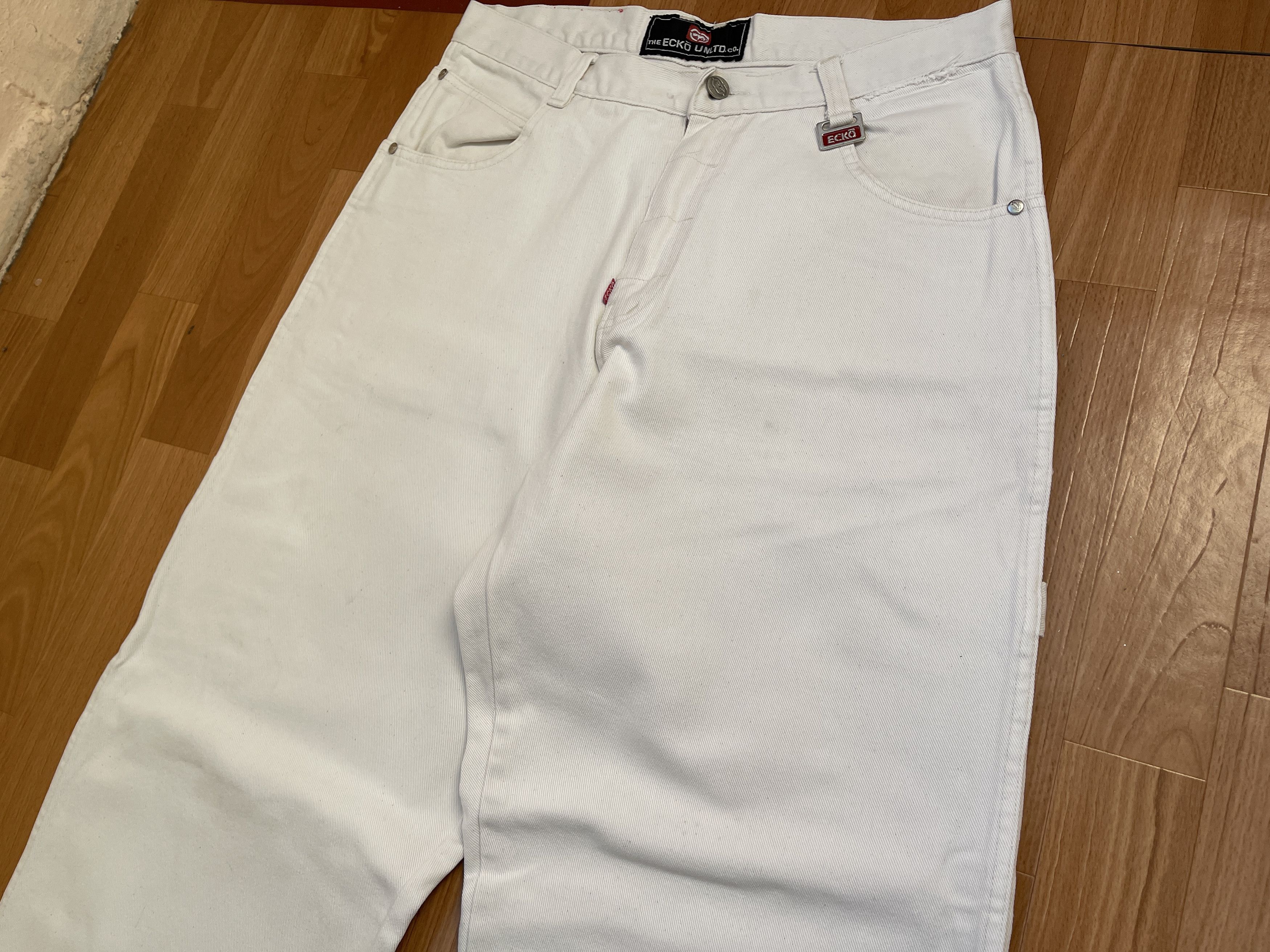Ecko Unltd. Ecko Unltd jeans, baggy, vintage 90s hip hop skater Y2K W 34 Size US 34 / EU 50 - 9 Thumbnail