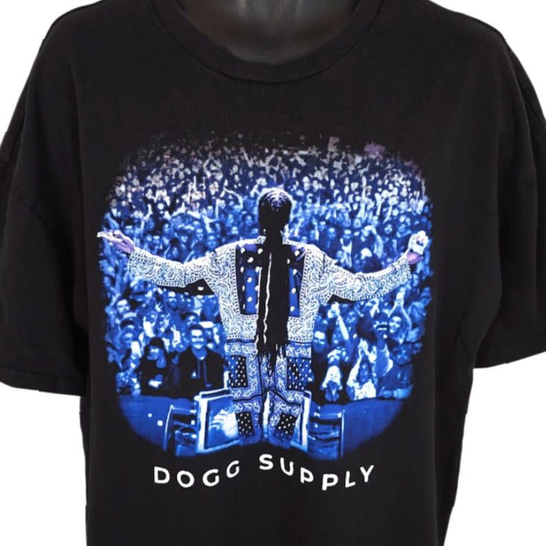 Vintage VINTAGE Snoop Dogg T Shirt Mens Size Large Black Dogg Supply Rap Hip Hop Size US L / EU 52-54 / 3 - 2 Thumbnail