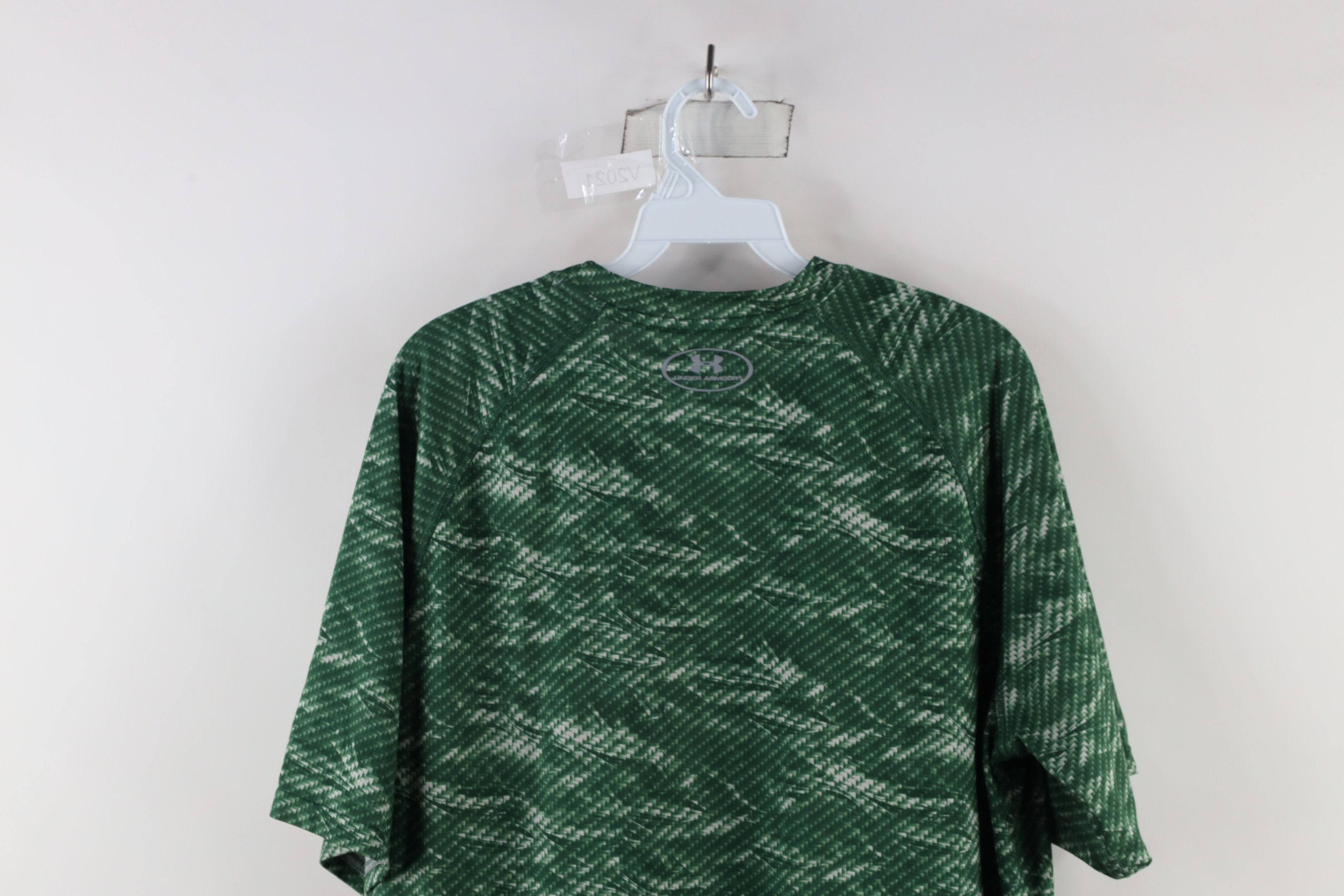 Under Armour × Vintage Under Armour Out Eastern Michigan University T-Shirt Green Size US L / EU 52-54 / 3 - 11 Thumbnail