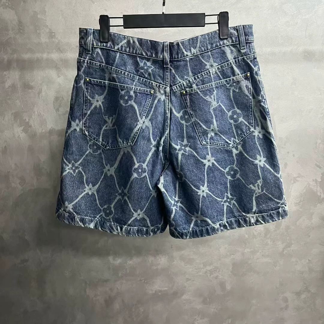 Louis Vuitton louis vuitton blue logo denim shorts Size US 30 / EU 46 - 2 Thumbnail