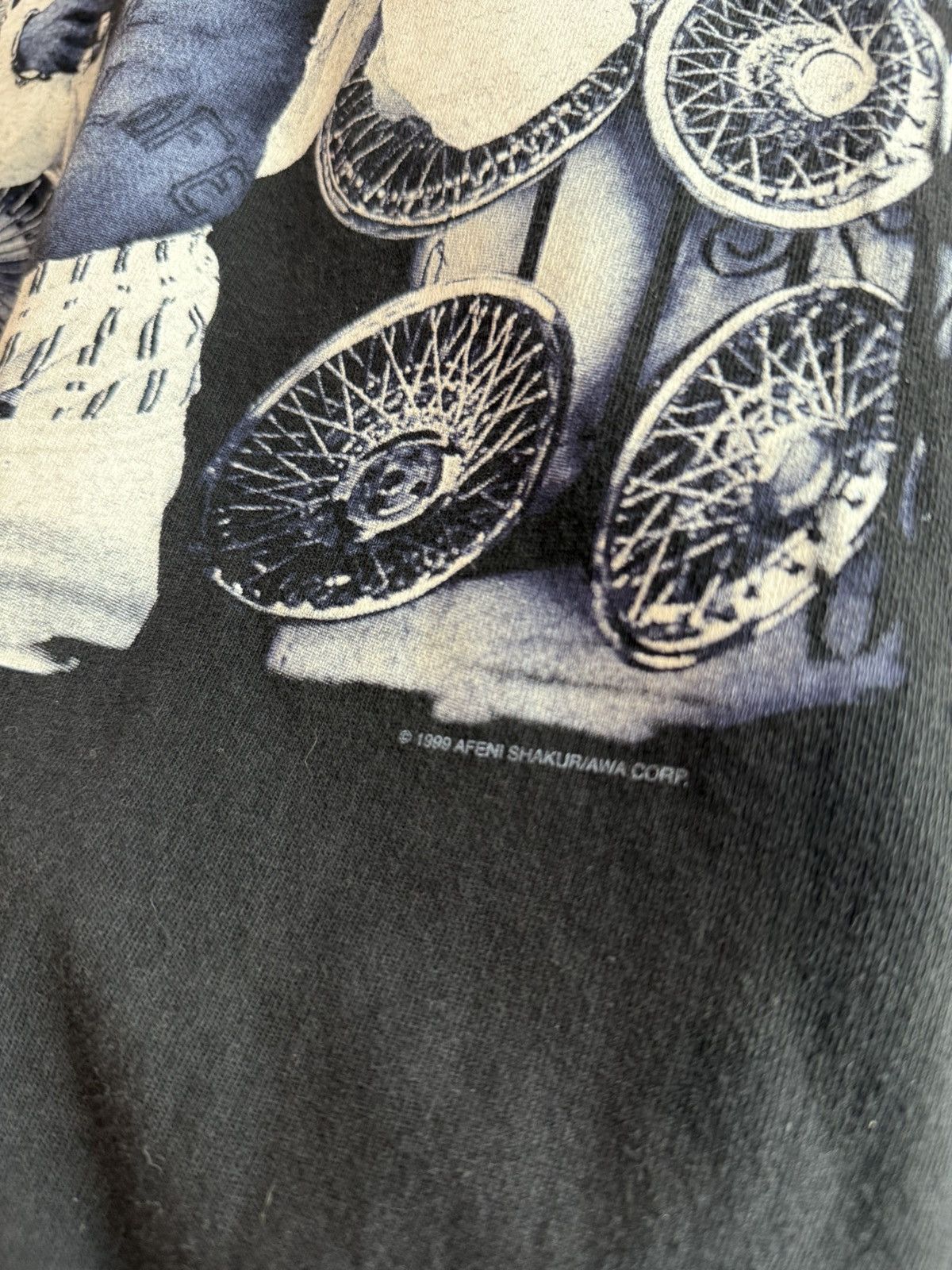 Vintage Tupac 90s vintage tee Size US XL / EU 56 / 4 - 2 Thumbnail
