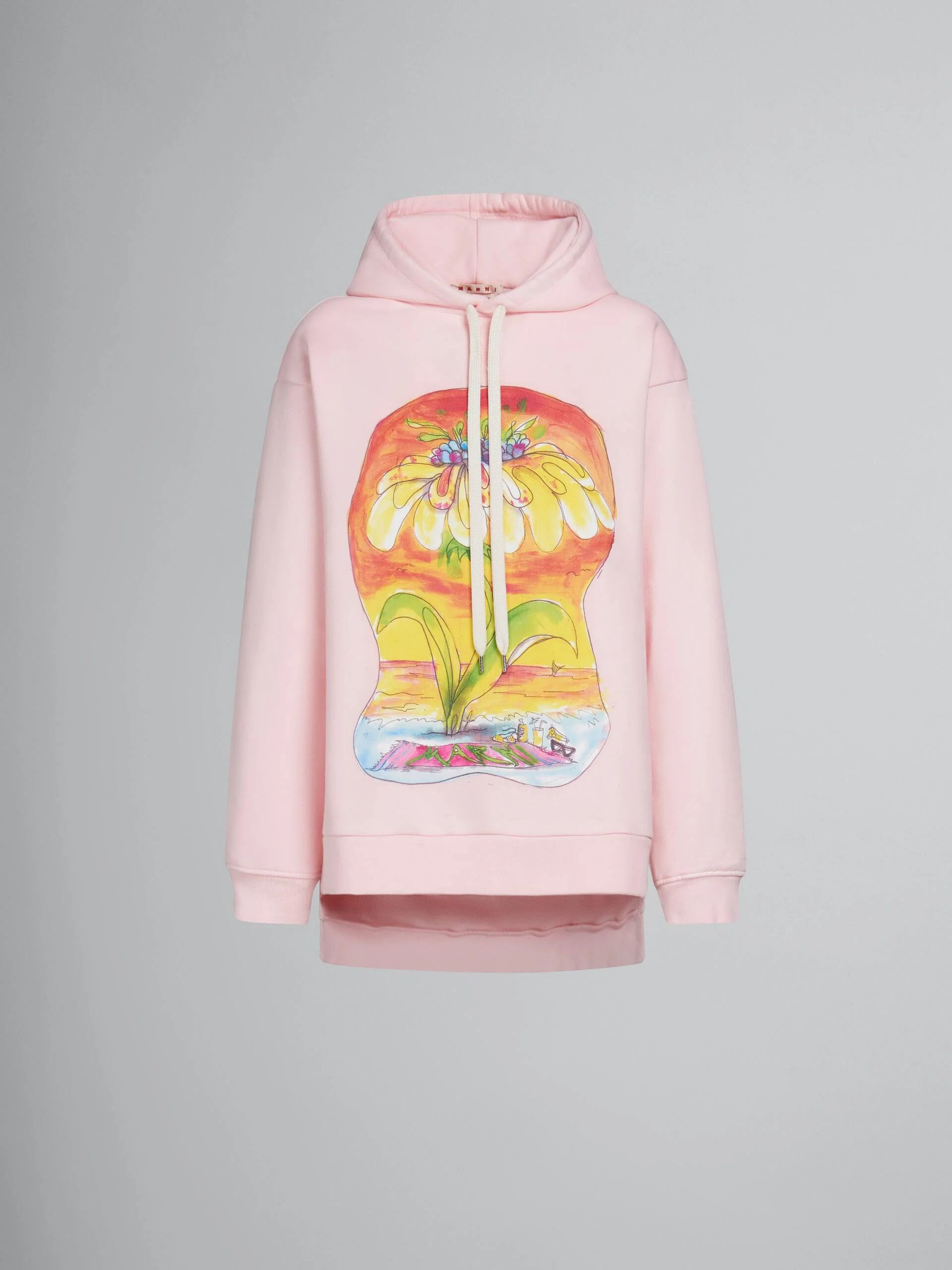 Marni o1w1db10824 Hoodie in White Size XL / US 12-14 / IT 48-50 - 1 Thumbnail