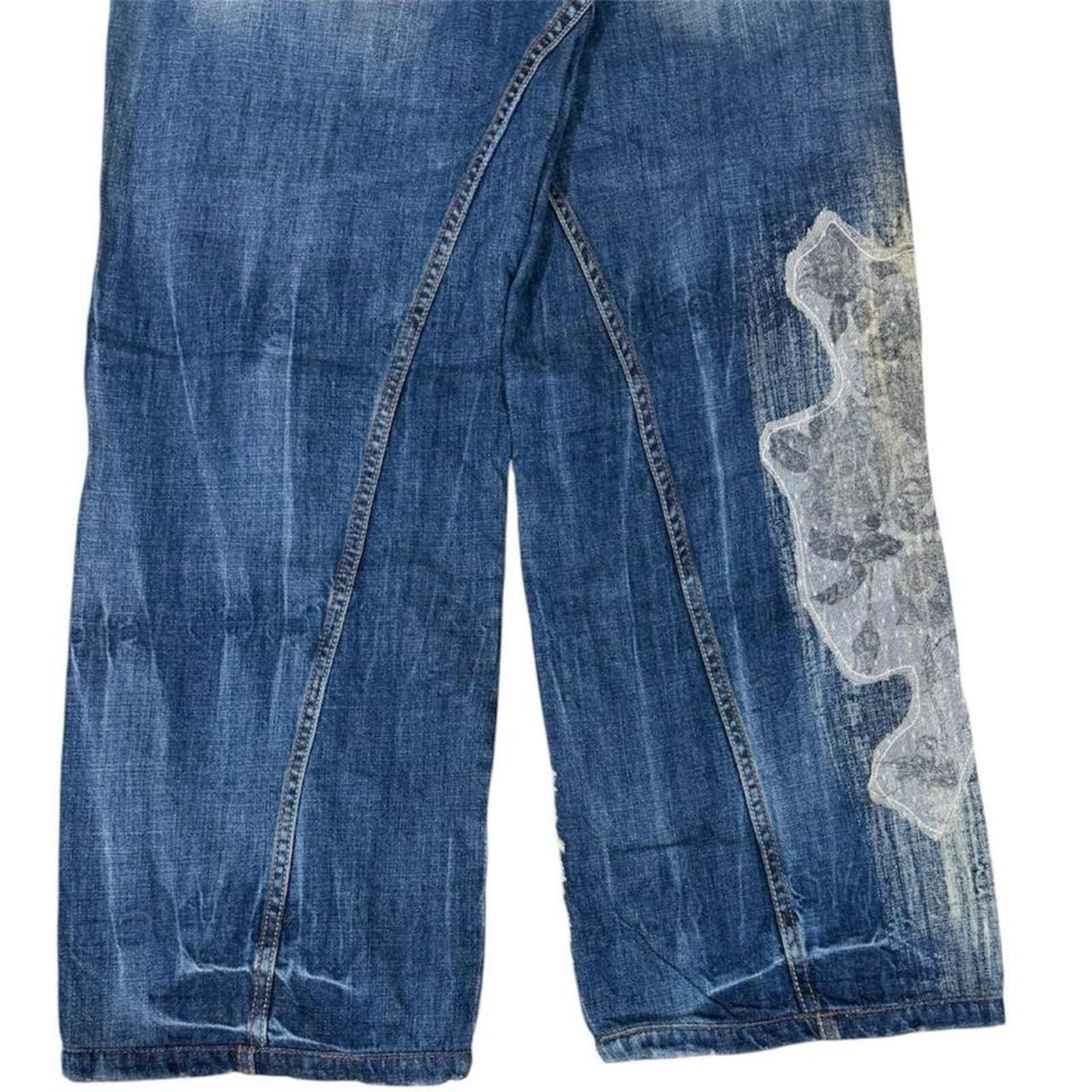 True Religion Y2K BNX Unique work baggy style denim jeans Size US 30 / EU 46 - 6 Thumbnail