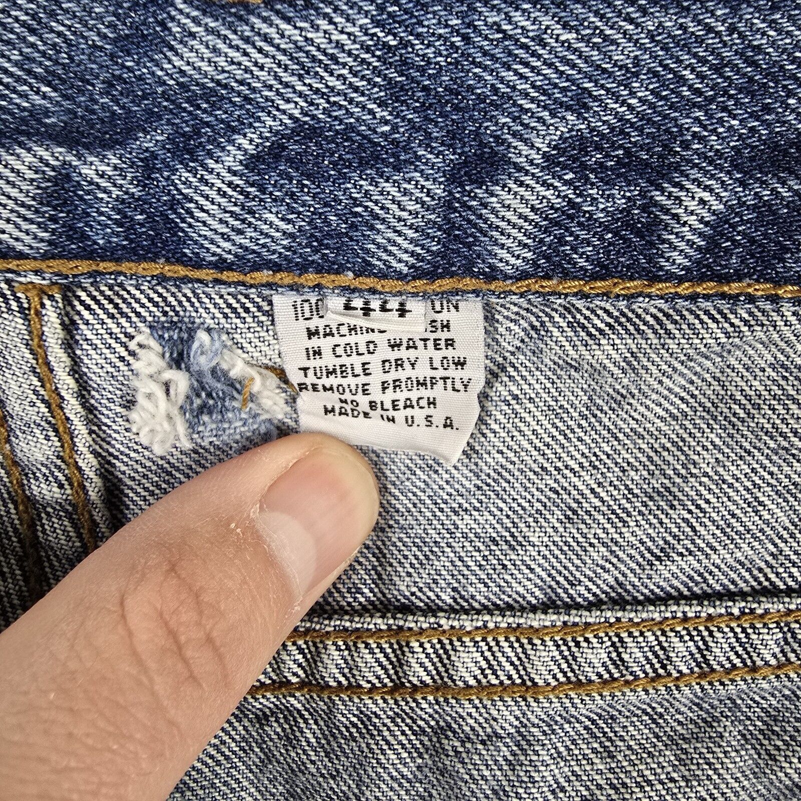Other Vintage SAGA Made In USA Jeans Size 44 Baggy Skater 42x32 Size US 44 / EU 60 - 15 Thumbnail