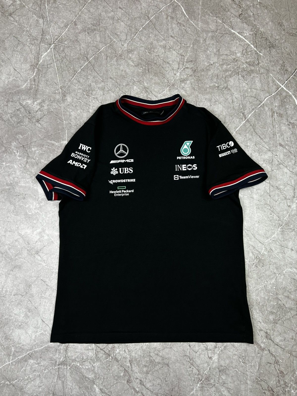 Mercedes-Benz Mercedes Benz Racing T-Shirt Size US XL / EU 56 / 4 - 4 Thumbnail