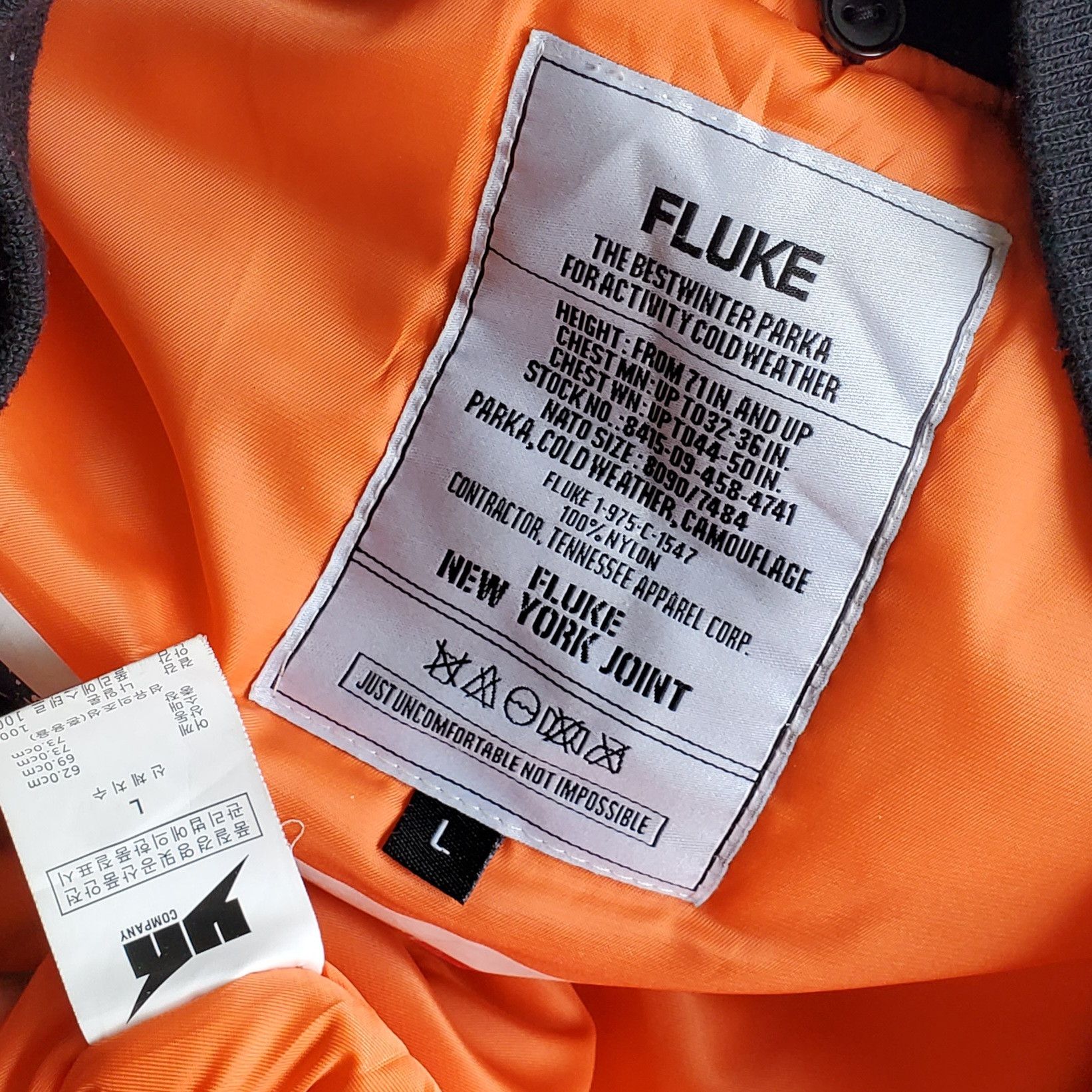 Other FLUKE New York Joint Black Bomber Jacket Size US L / EU 52-54 / 3 - 6 Thumbnail