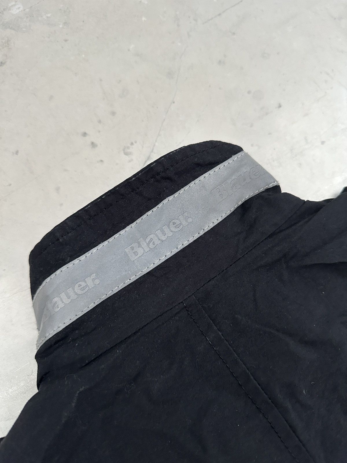 Other Blauer USA Military field nylon jacket reflective collar Y2K Size US M / EU 48-50 / 2 - 7 Thumbnail