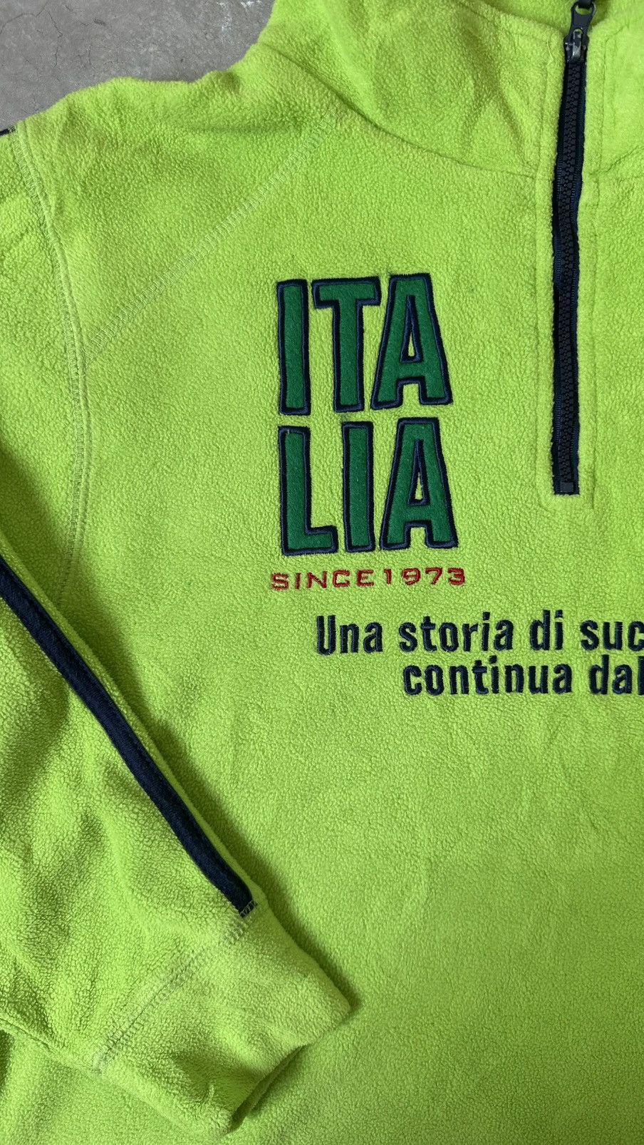 Lotto Sport VINTAGE LOTTO ITALIA FLEEZE MIDZIPPER SWEATER Size US S / EU 44-46 / 1 - 2 Thumbnail