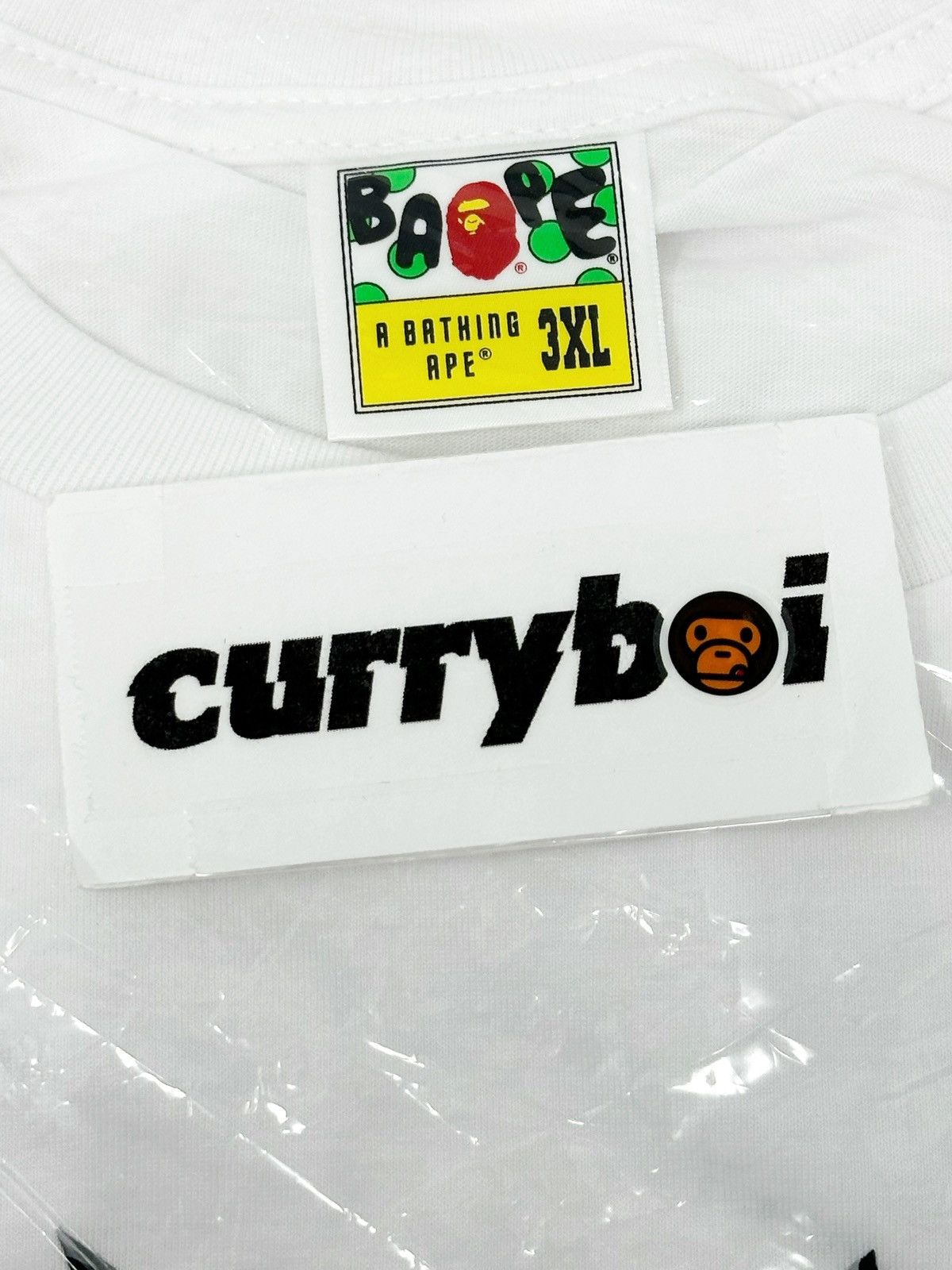 Bape BAPE Bag 2022 Premium Japan Exclusive Pack Tee White Size ONE SIZE - 4 Thumbnail