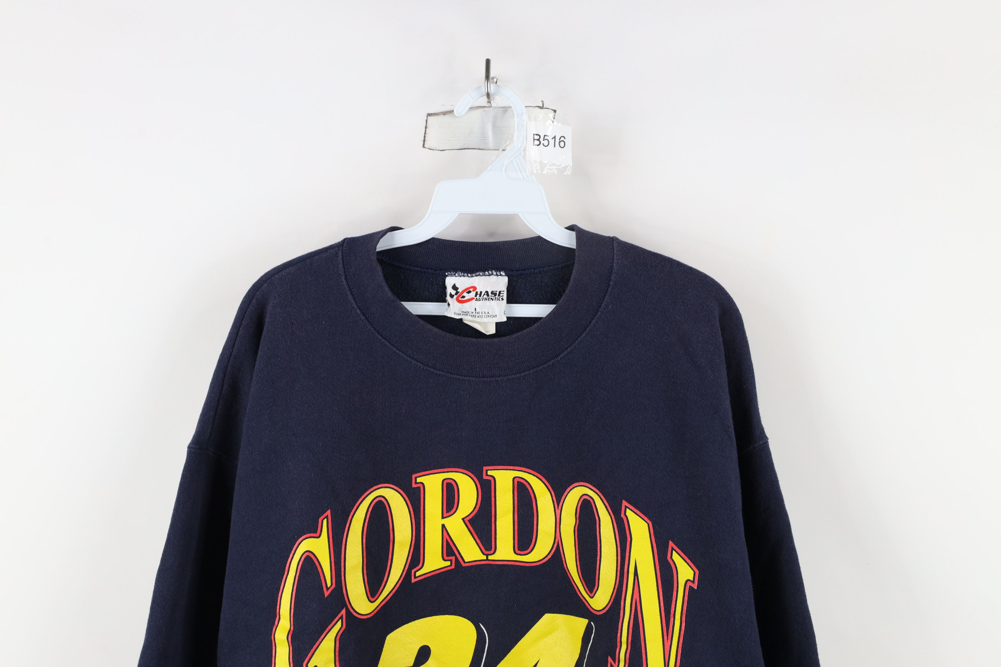 Vintage Vintage 90s NASCAR Spell Jeff Gordon Racing Sweatshirt USA Size US L / EU 52-54 / 3 - 2 Thumbnail