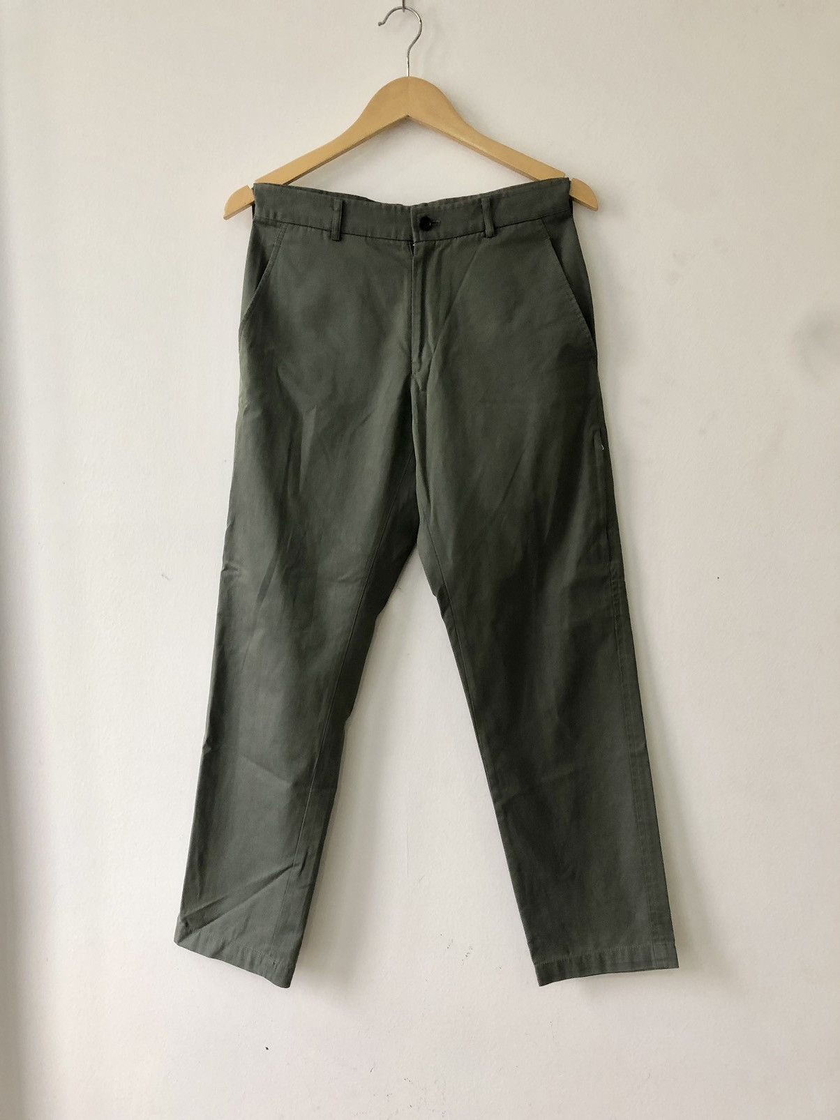 Comme des Garcons Homme Vintage gray chino Size US 29 - 1 Thumbnail