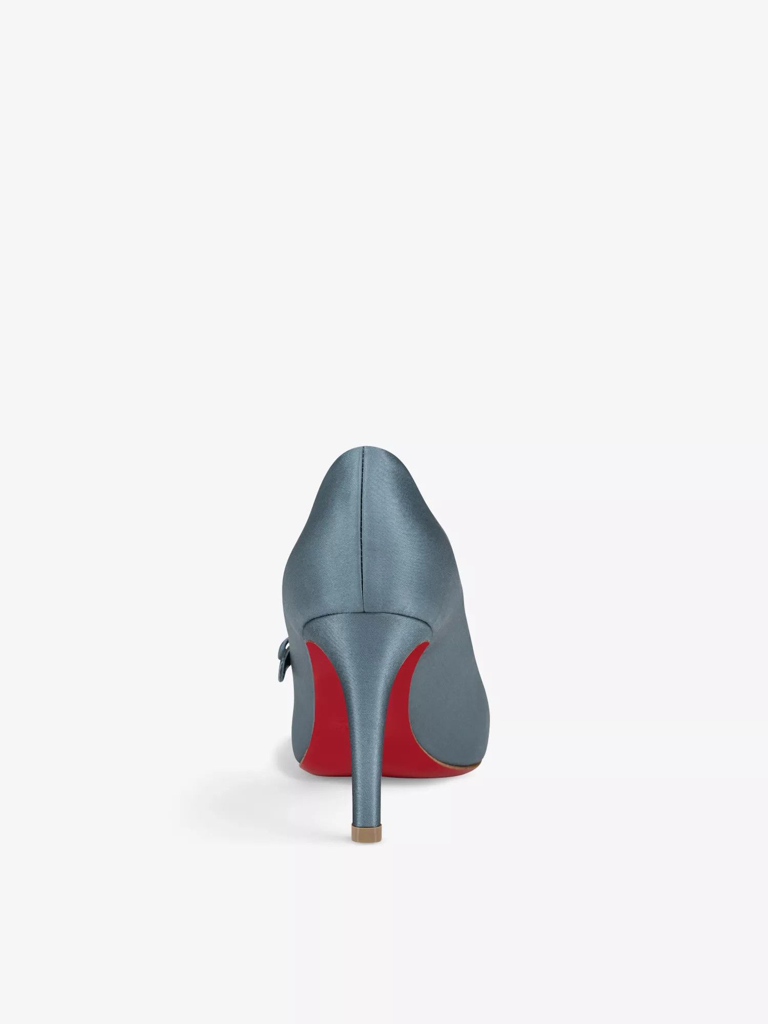 Christian Louboutin o1s1wg110325 Pumppie Wallis 85 in Titan Size US 9 / IT 39 - 4 Thumbnail