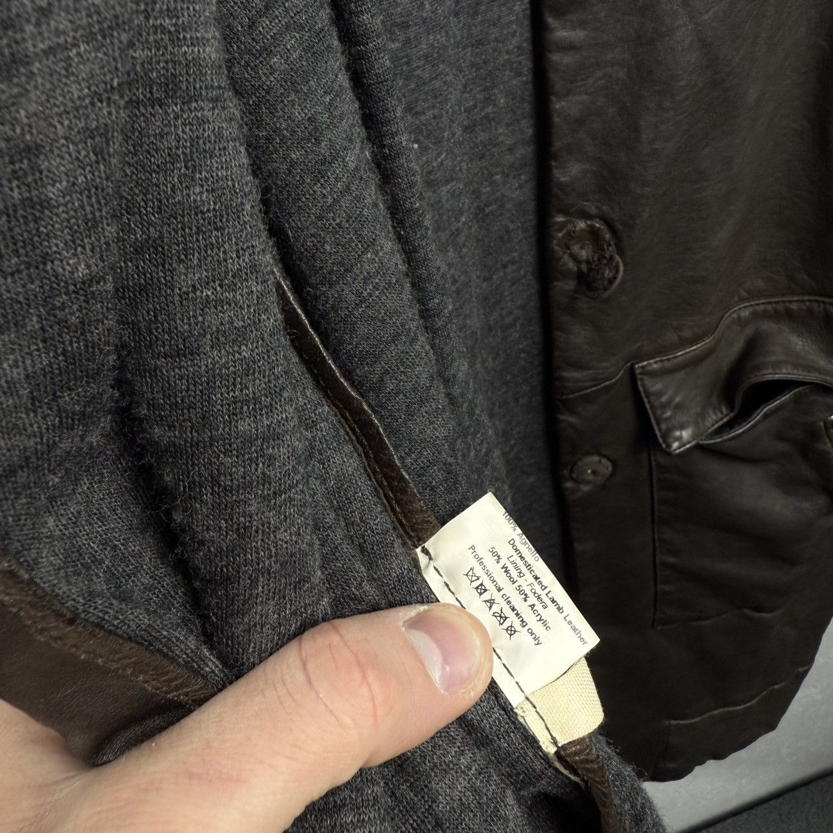 Marni Vintage Marni Leather Avant Garde Winter Edition 2009 Jacket Size S / US 4 / IT 40 - 9 Thumbnail