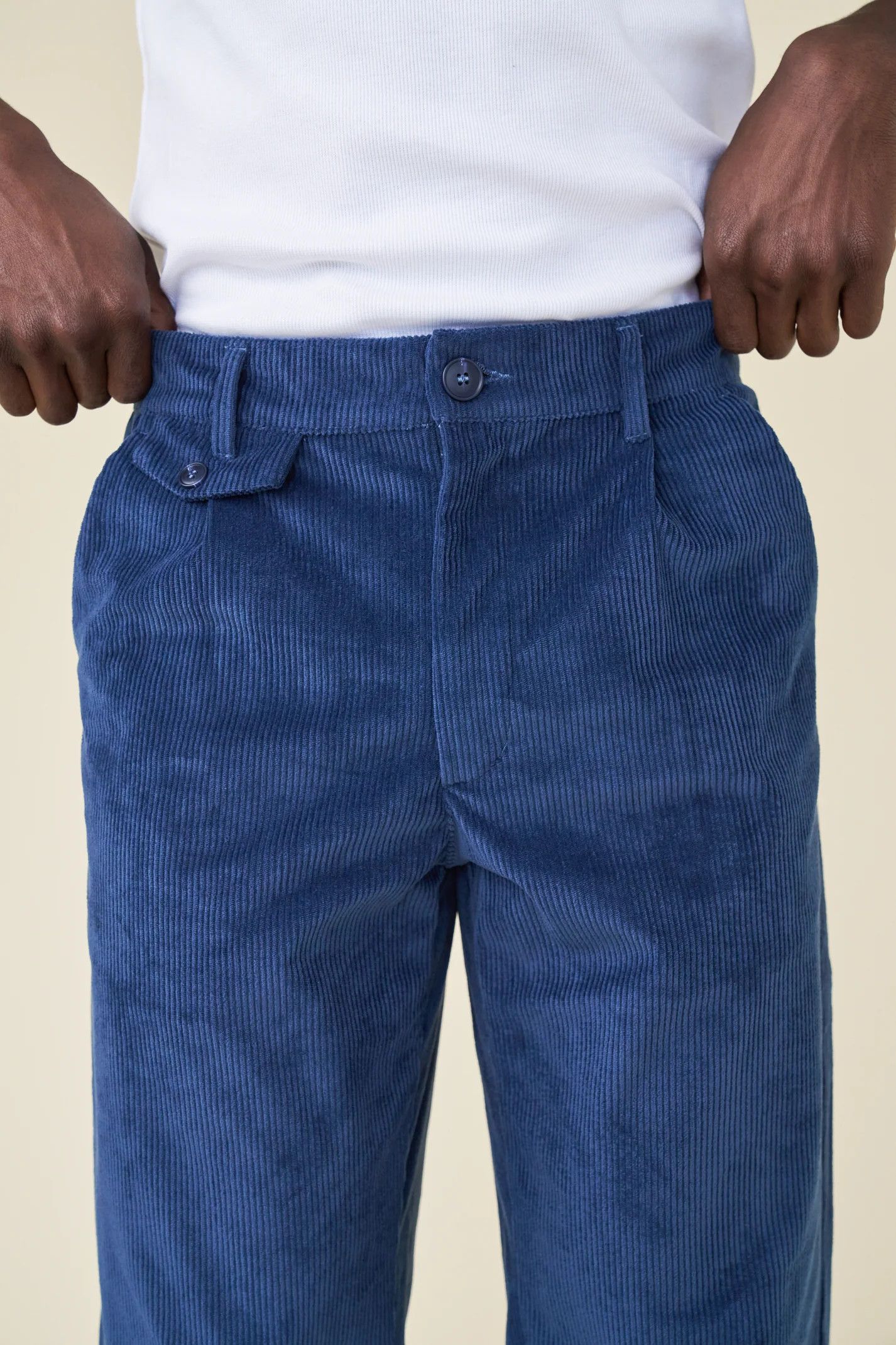 Other Bound Relaxed Corduroy Pants - Blue Size US 32 / EU 48 - 5 Thumbnail