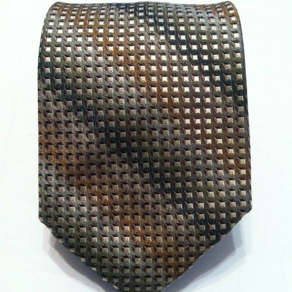 Kenneth Cole KENNETH COLE MEN'S NEW 100%SILK TIE WIDTH: 3 7/8" Size ONE SIZE - 1 Thumbnail