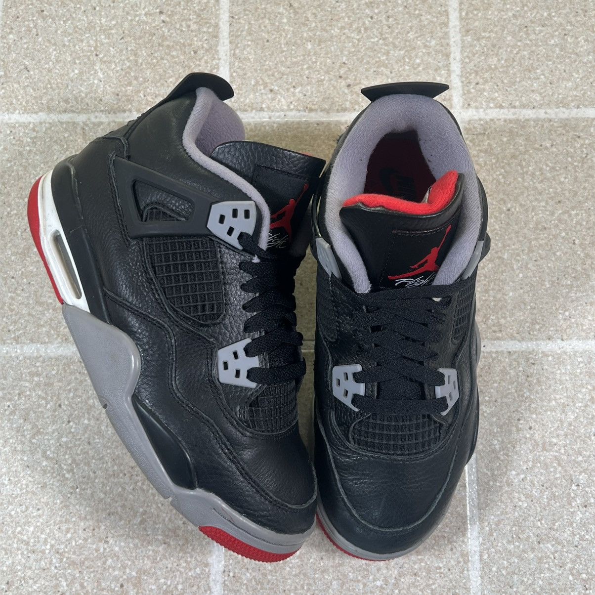 Jordan Brand Nike Jordan 4 Retro Bred Reimagined (GS) 5y / Womens 6.5 Size US 6.5 / IT 36.5 - 1 Thumbnail