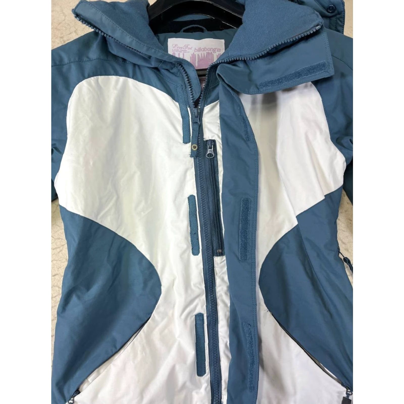 Billabong Billabong Snow Waterproof Winter Jacket Hooded Women Size Small Blue Parka S Womens Size S / US 4 / IT 40 - 6 Thumbnail