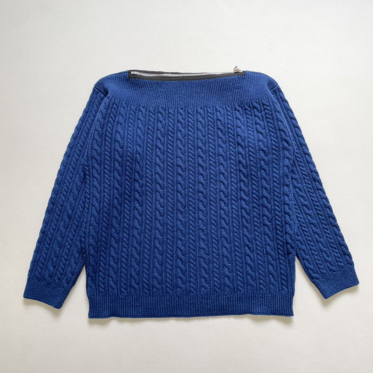 Raf Simons A/W 20 Oversized Cable Knit Sweater Size US M / EU 48-50 / 2 - 2 Thumbnail