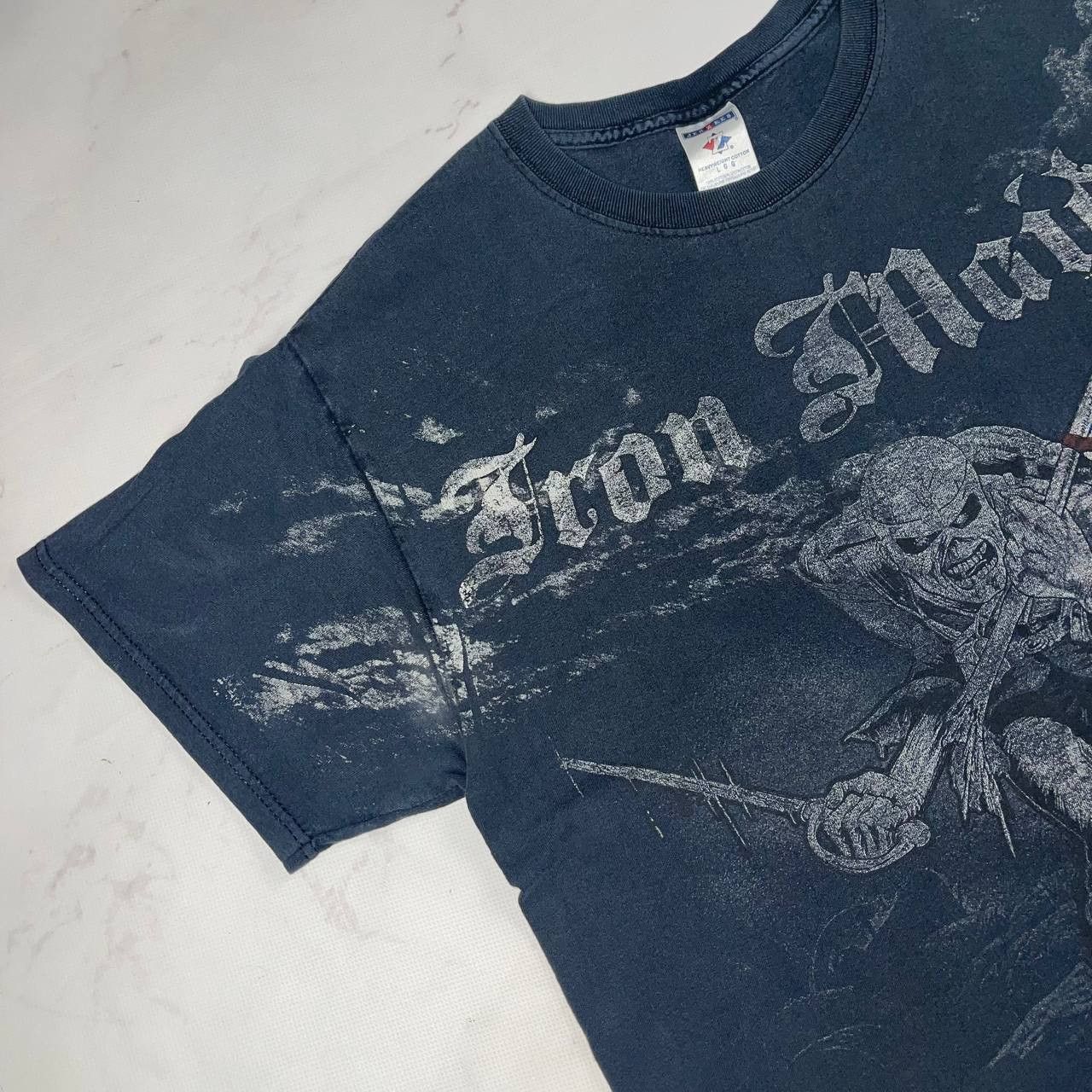 Vintage Vintage X Band tees Iron Maiden 2007 Rock Tour Rap Merch L Size US L / EU 52-54 / 3 - 5 Thumbnail