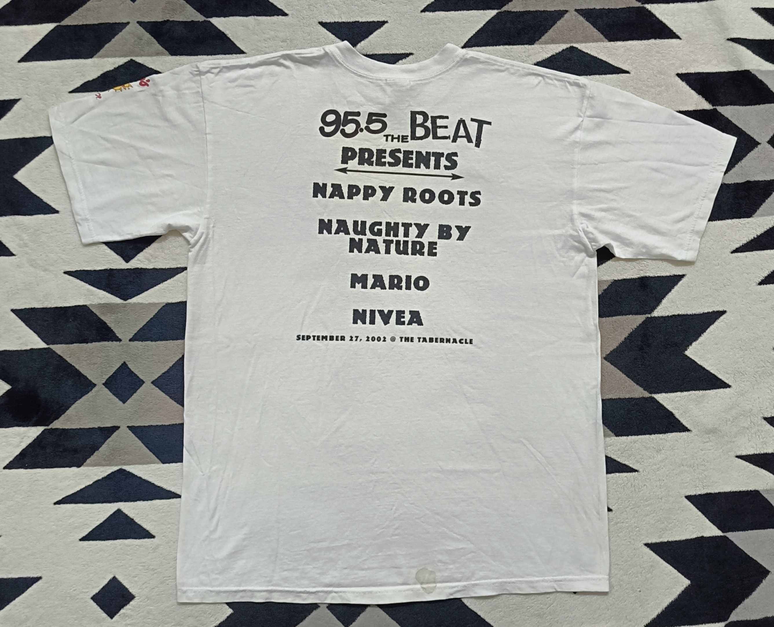 Rap Tees × Vintage 🔥🔥 Vintage Beat Birthday 95.5 Promo Tee Size US L / EU 52-54 / 3 - 4 Thumbnail