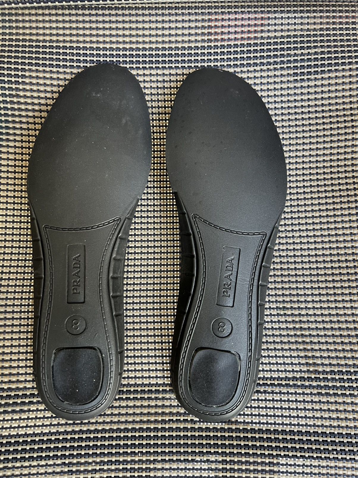 Prada Prada Leather High Trainers Size US 8.5 / EU 41-42 - 10 Thumbnail