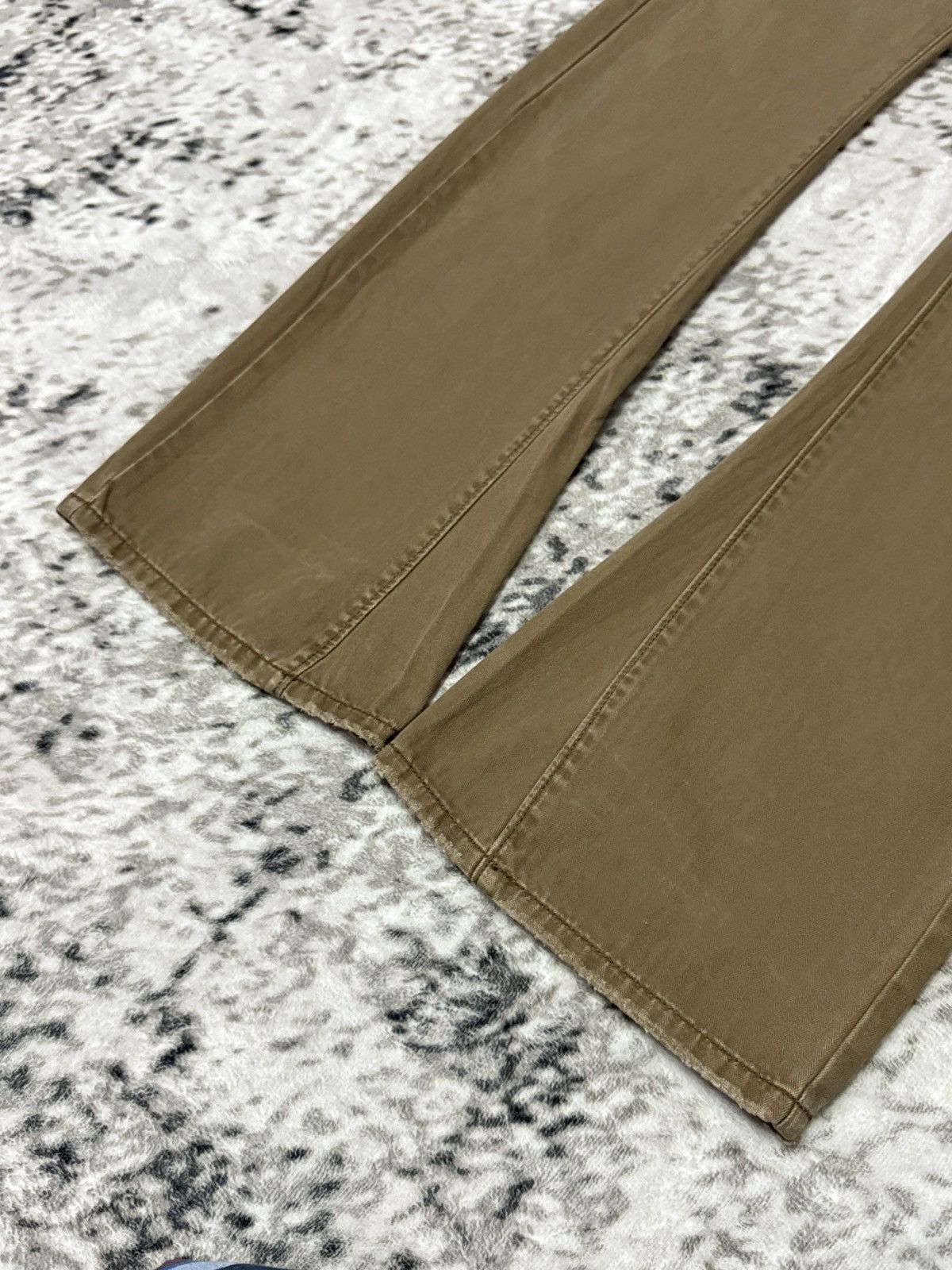 Levi's Vintage Levis Tab Twills Bush Pocket Low Rise Flare Jeans Size 28" / US 6 / IT 42 - 6 Thumbnail