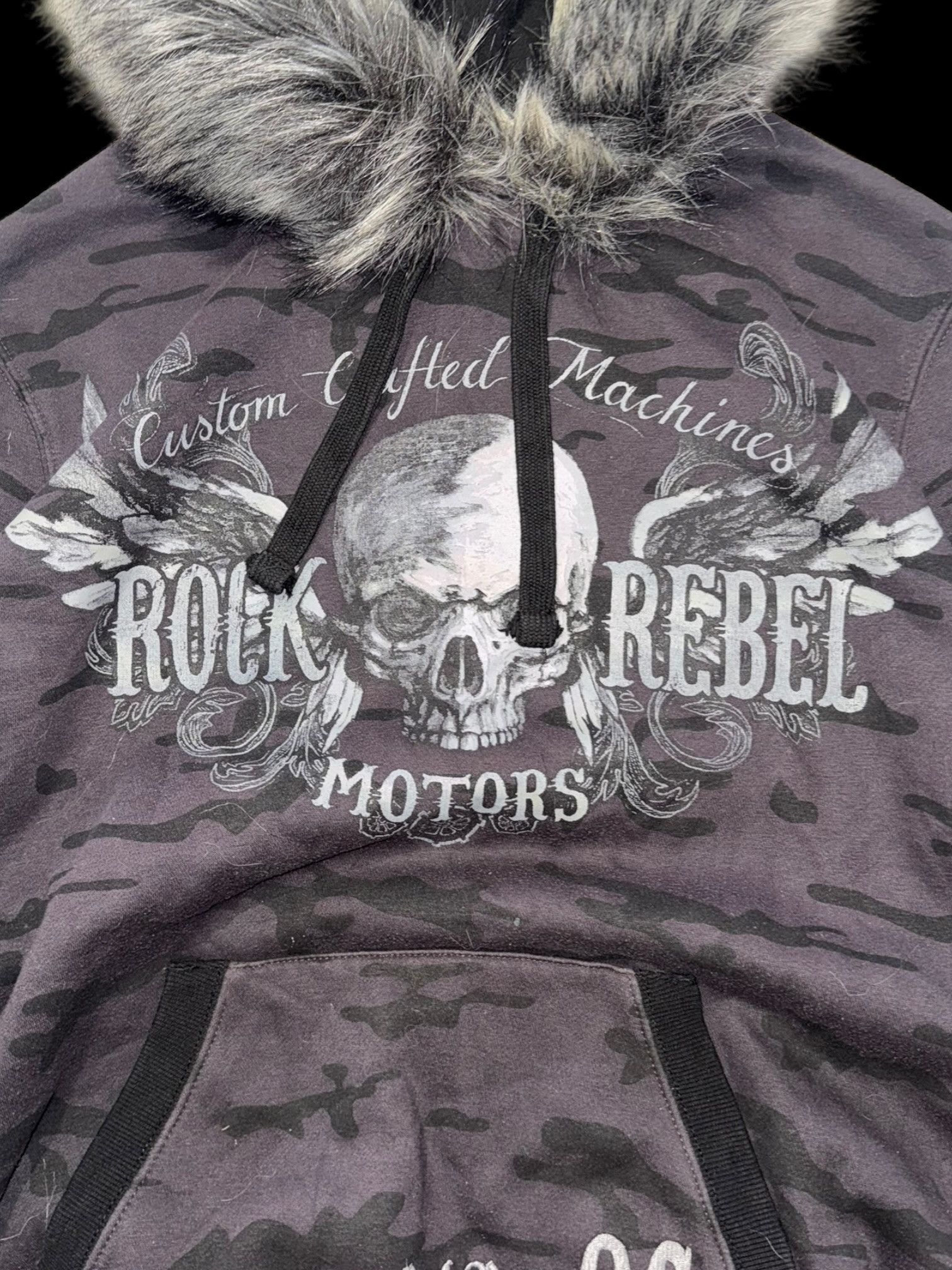 Rock Revival Rock Revival Fur hoodie Y2K like Affliction Rock Size US M / EU 48-50 / 2 - 3 Thumbnail