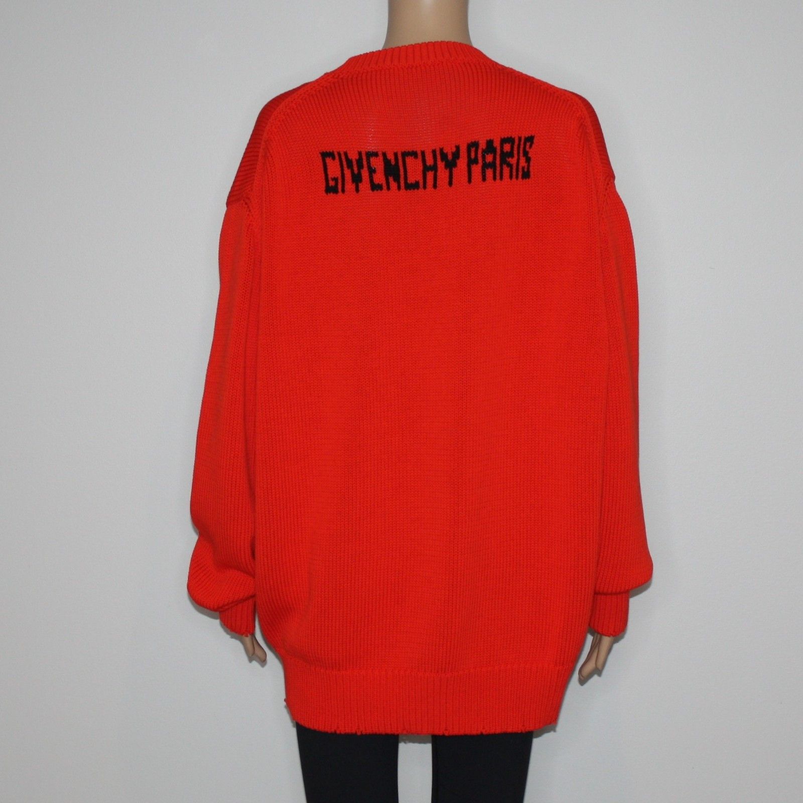 Givenchy Oversized 4G logo Sweater in Red & size M NWOT MSRP $1190 Size M / US 6-8 / IT 42-44 - 7 Thumbnail