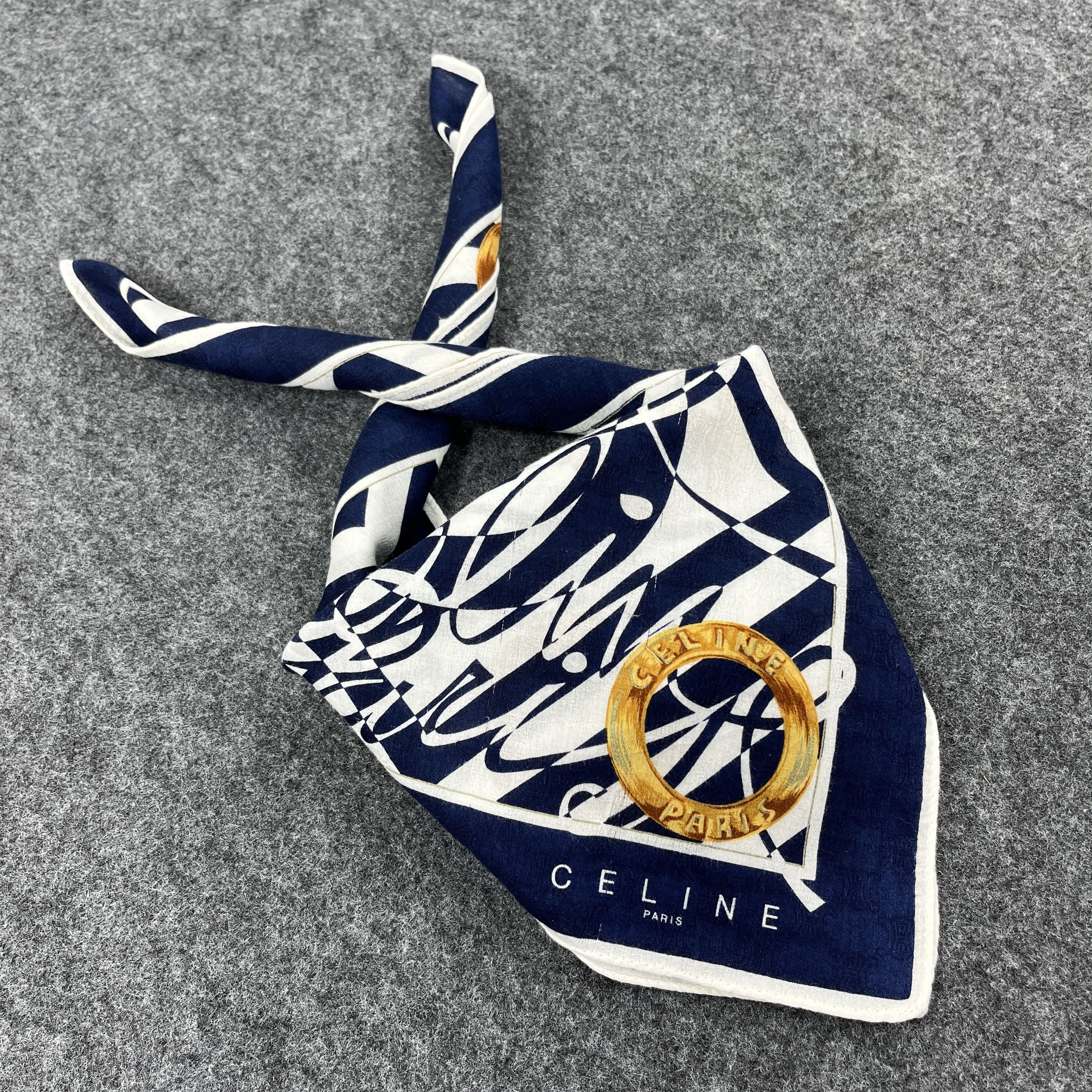 Celine Celine Handkerchief / Bandana / Neckerchief B301 Size ONE SIZE - 11 Thumbnail