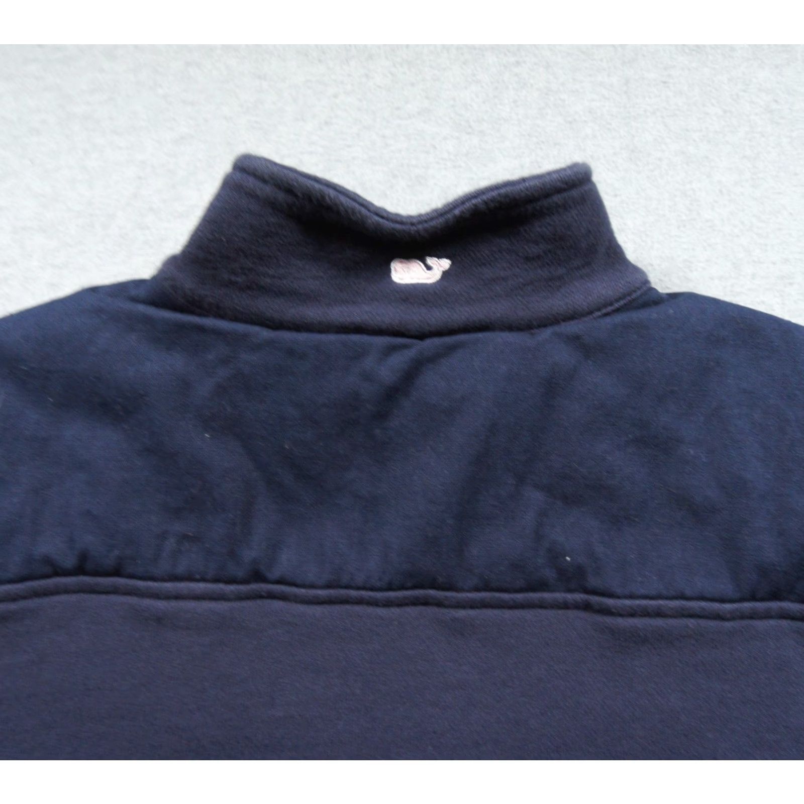 Vineyard Vines Vineyard Vines Sweatshirt Womens Small Blue 1/4 Zip Pullover Mock Neck Ladies Size S / US 4 / IT 40 - 6 Thumbnail