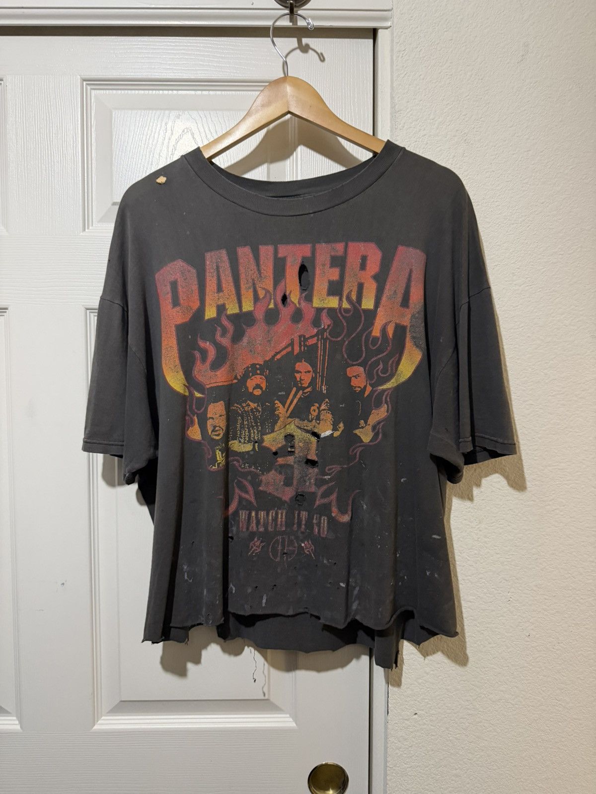 Vintage Thrashed 90s Pantera Tee