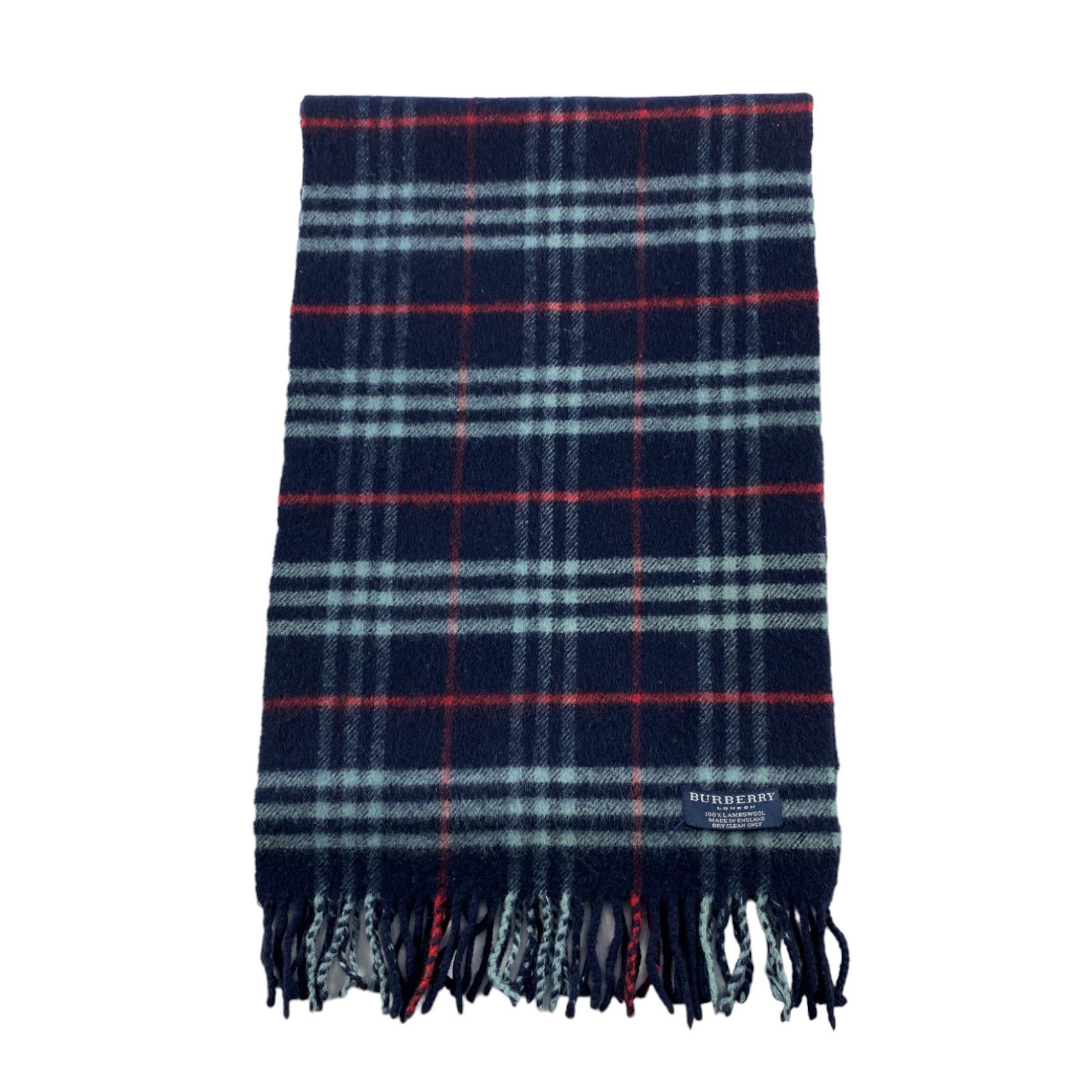 Burberry × Vintage Burberry Scarf / Muffler / Neckwear - WW1030 Size ONE SIZE - 2 Thumbnail