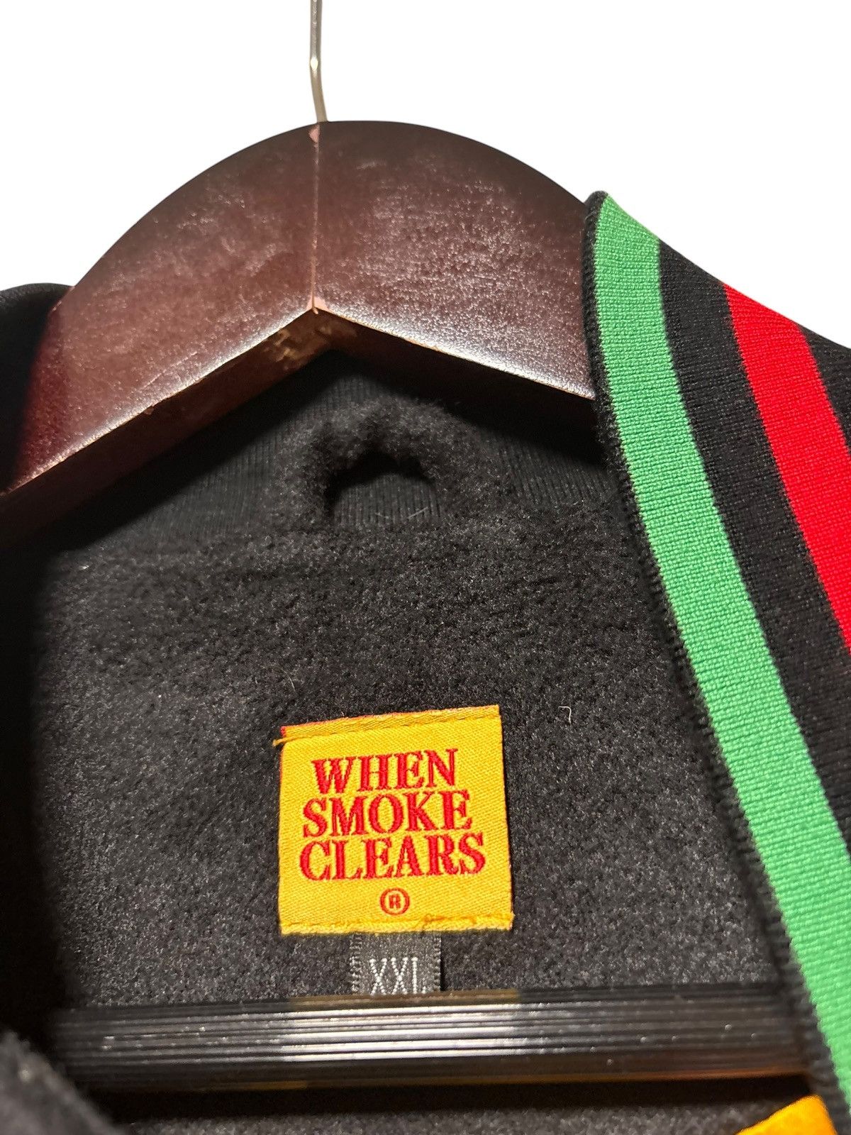 Whensmokeclears When Smoke Clears RGB Varsity Wool Bomber Jacket RARE Size US XXL / EU 58 / 5 - 6 Thumbnail