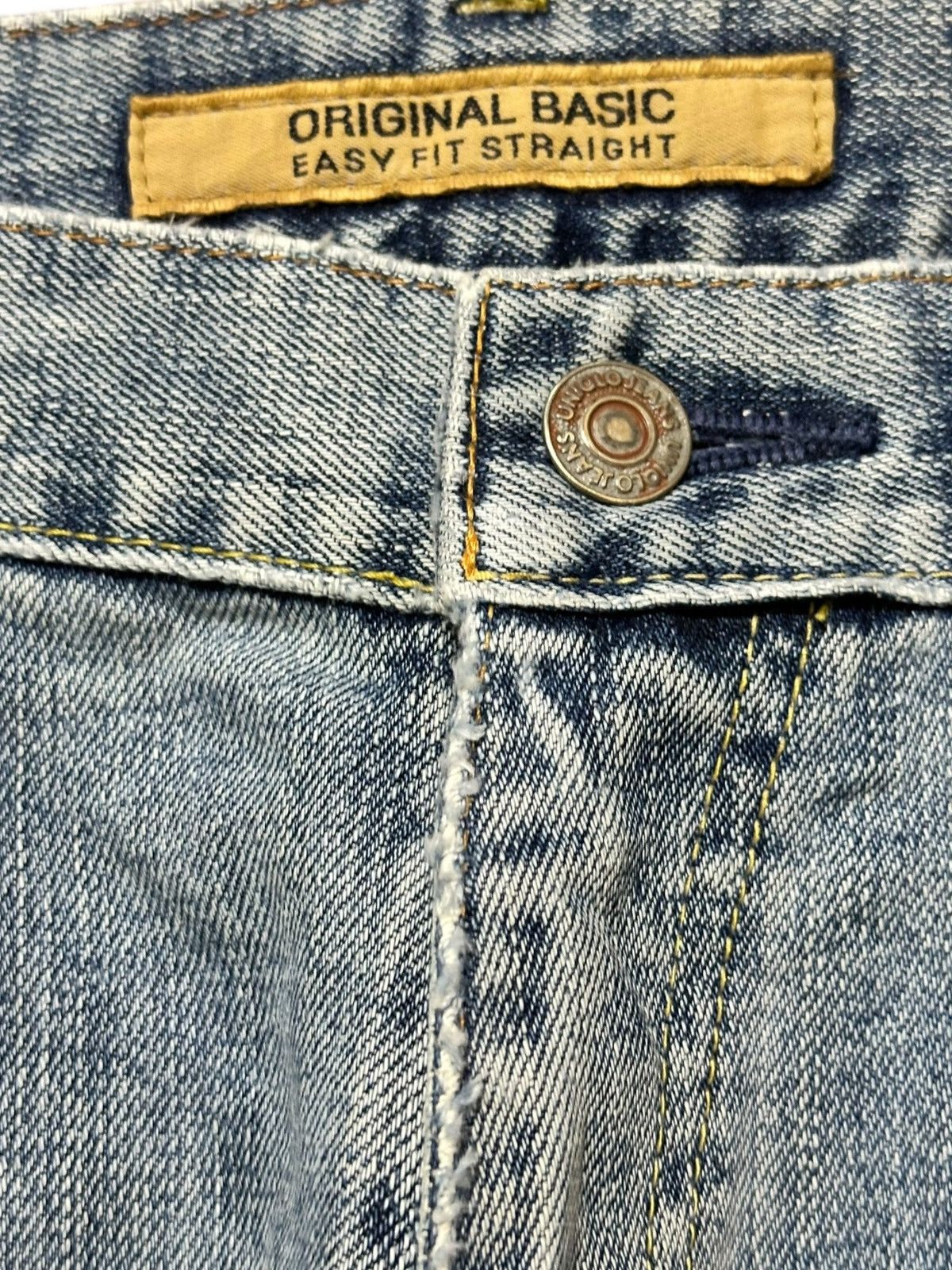 Uniqlo Vintage Uniqlo S-003 Easy Fit Straight Baggy Faded Denim Size US 32 / EU 48 - 5 Thumbnail