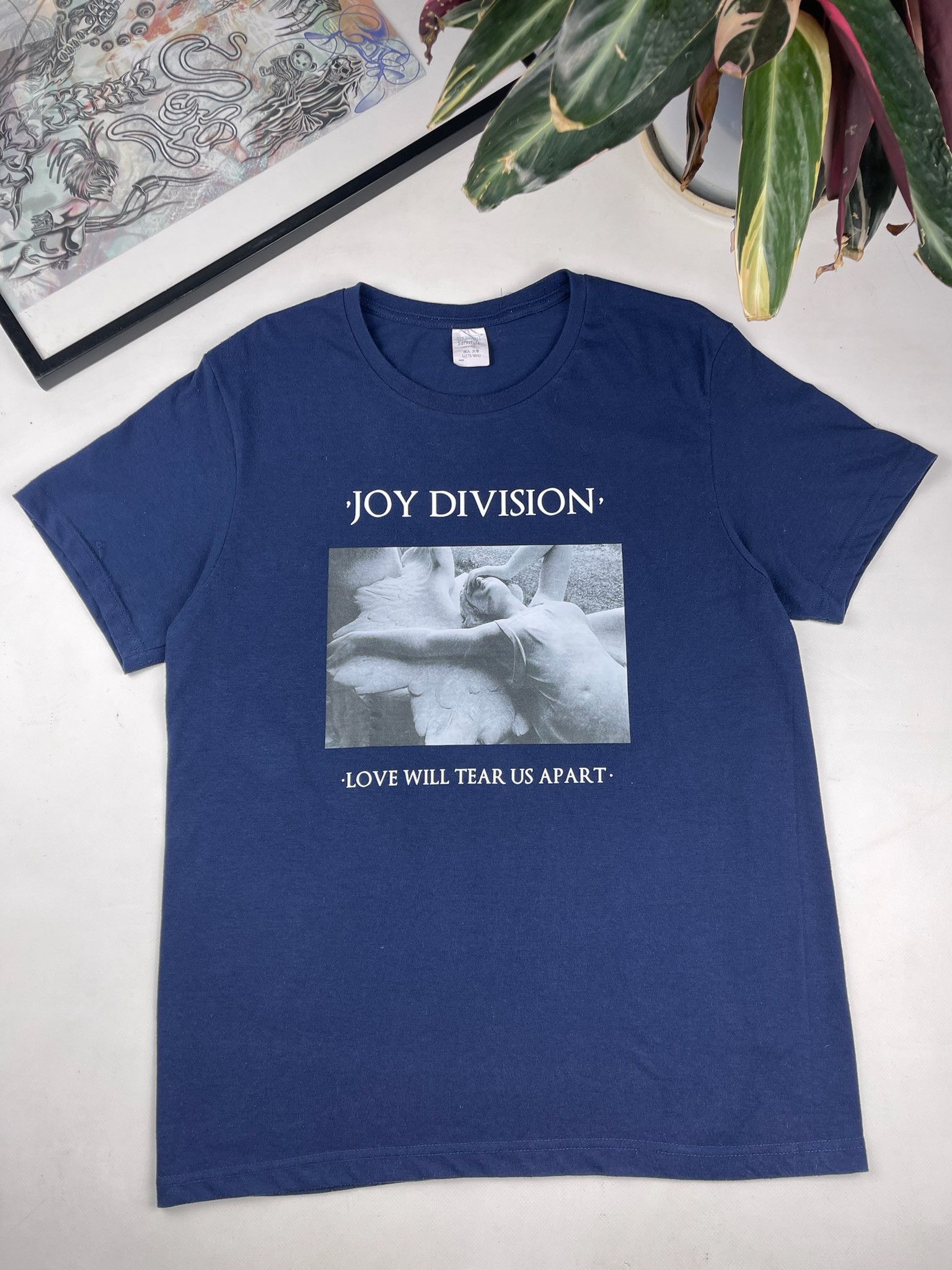 Vintage Joy Division band tee