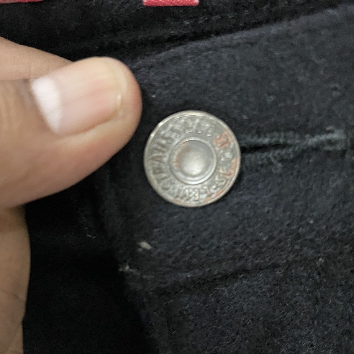 Junya Watanabe × Levi's Vintage Levis X Junya Watanabe Comme Des Garcons Denim Size US 35 - 5 Thumbnail