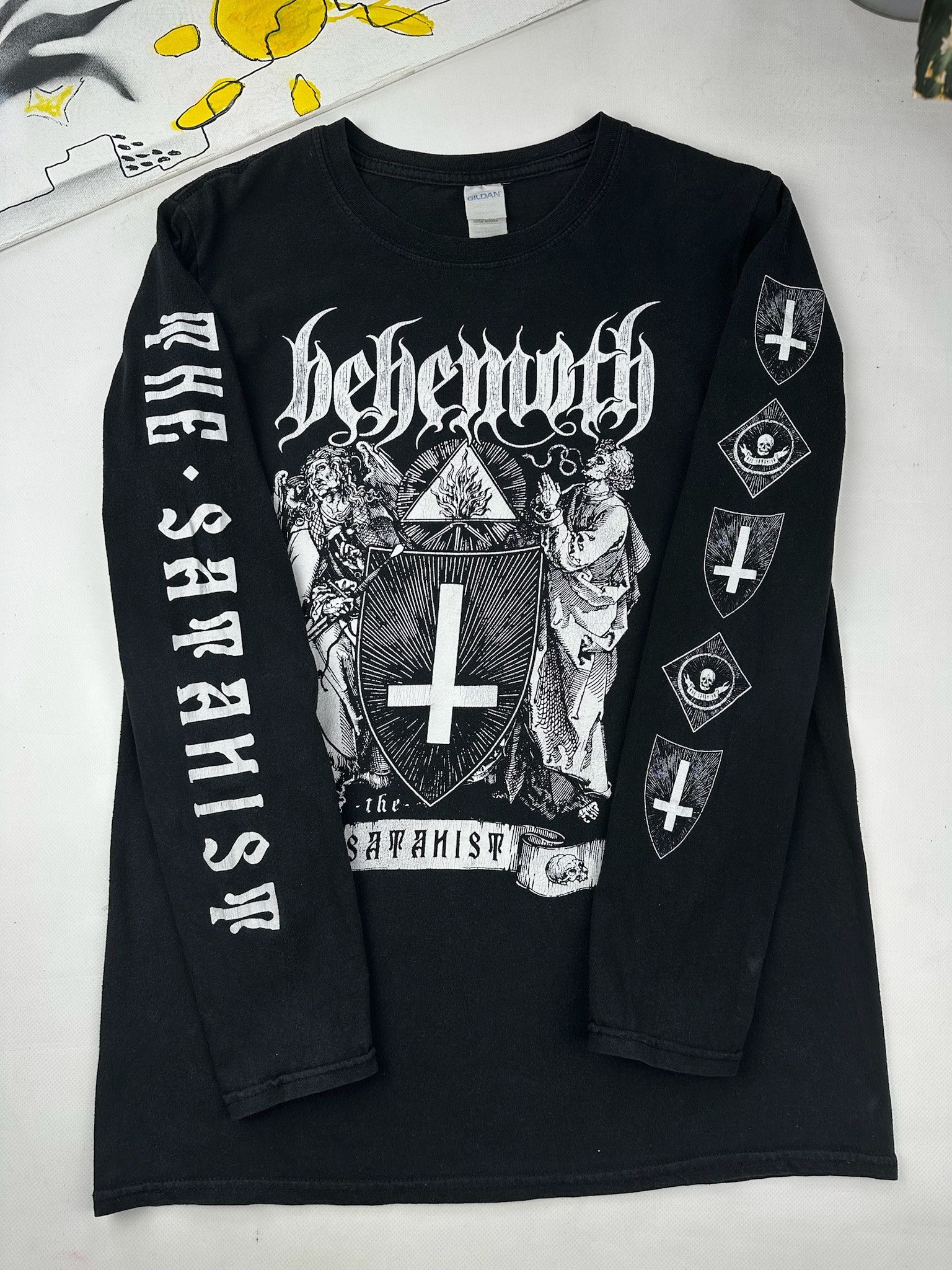 Band Tees Y2K Behemoth the satanist Extreme Metal Band TourT Shirt Size US M / EU 48-50 / 2 - 2 Thumbnail