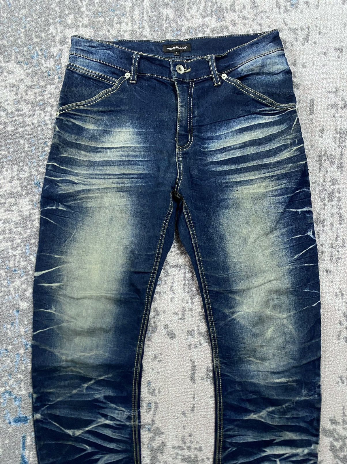 semanticdesign Semantic Design Curve Denim Jeans Size US 30 / EU 46 - 3 Thumbnail