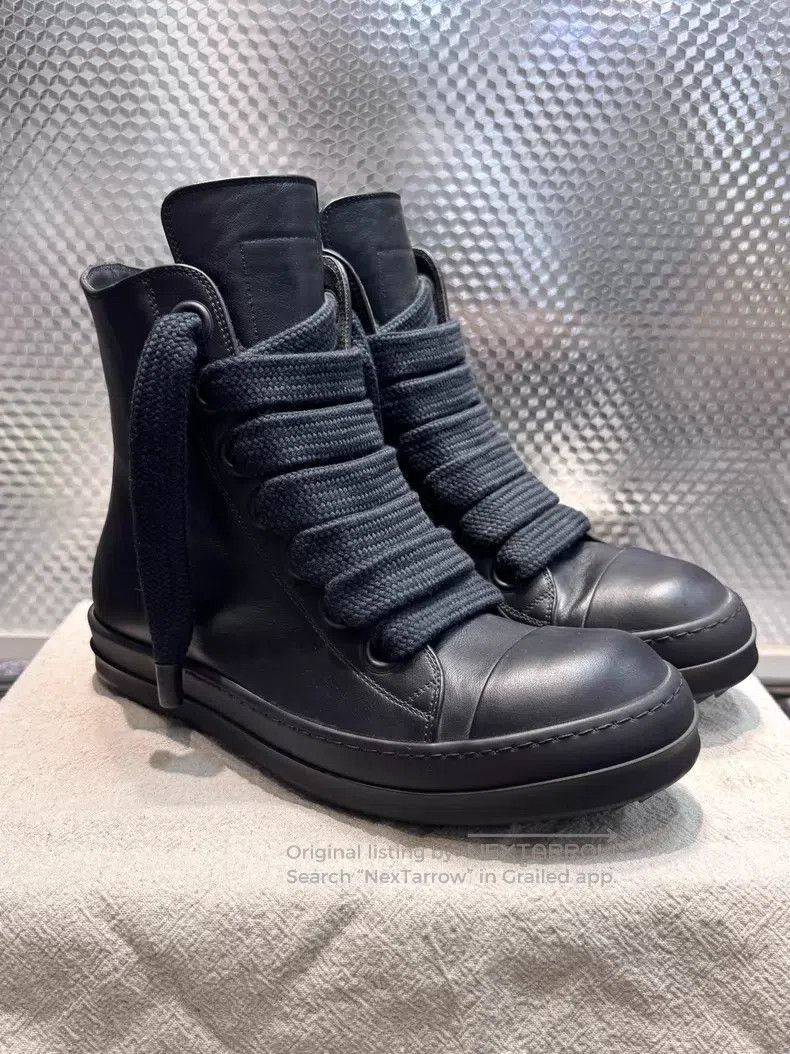 Rick Owens Rick Owens 24SS Black Warrior high-top board shoes| Size US 10.5 / IT 40.5 - 2 Thumbnail