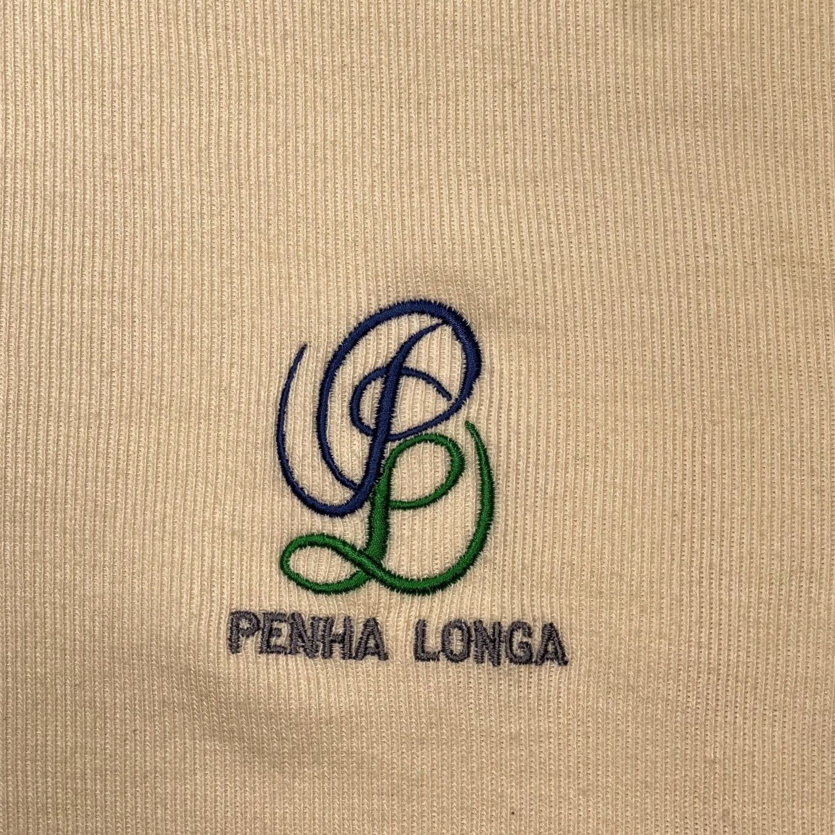 Vintage Penha longa Polo Shirt Mens S beige Classic Golf Brotto Logo Long Sleeve Size US S / EU 44-46 / 1 - 2 Thumbnail