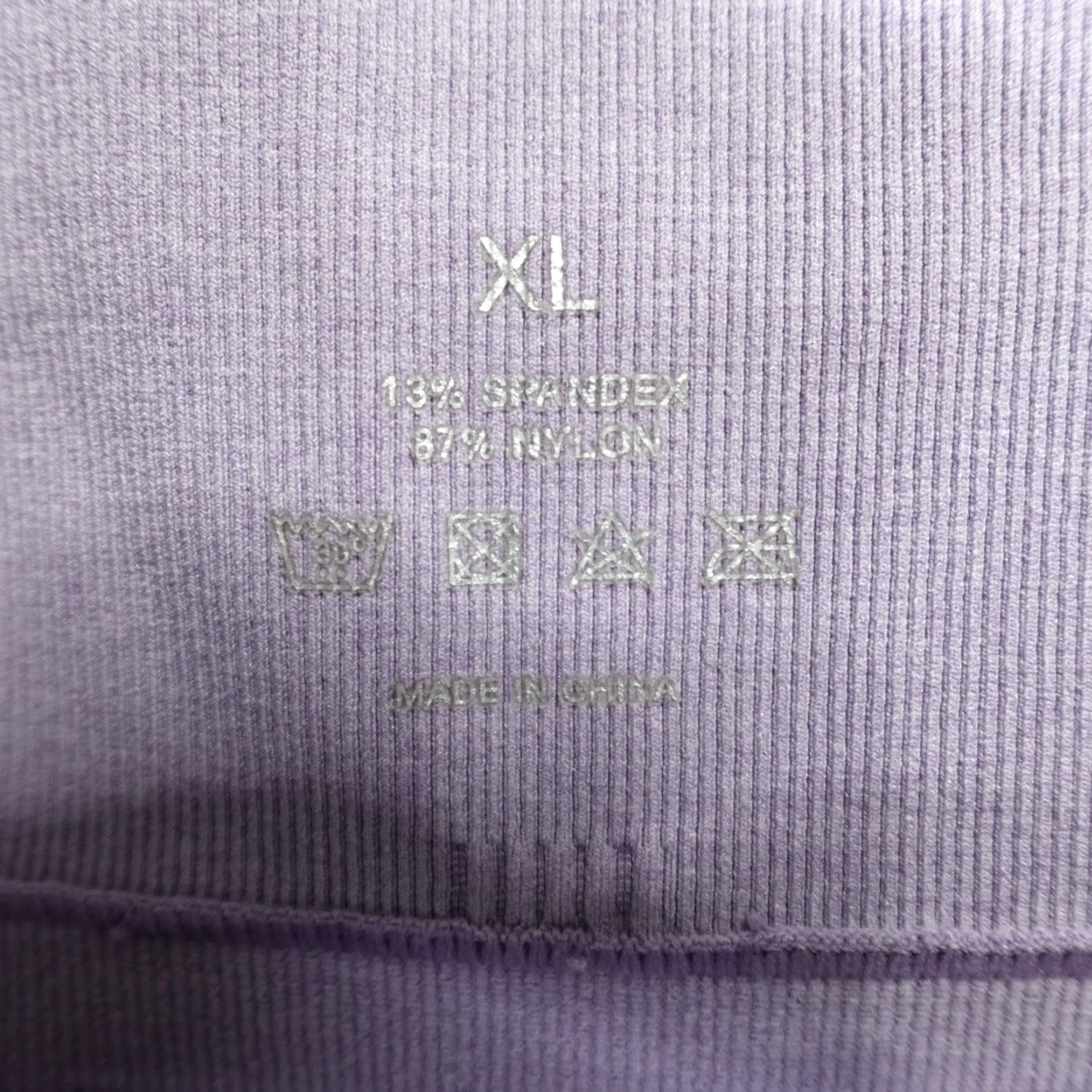 Vintage NVGTN Womens Leggings XL Purple Lilac Contour Ankle Size 40" / US 18 - 7 Thumbnail